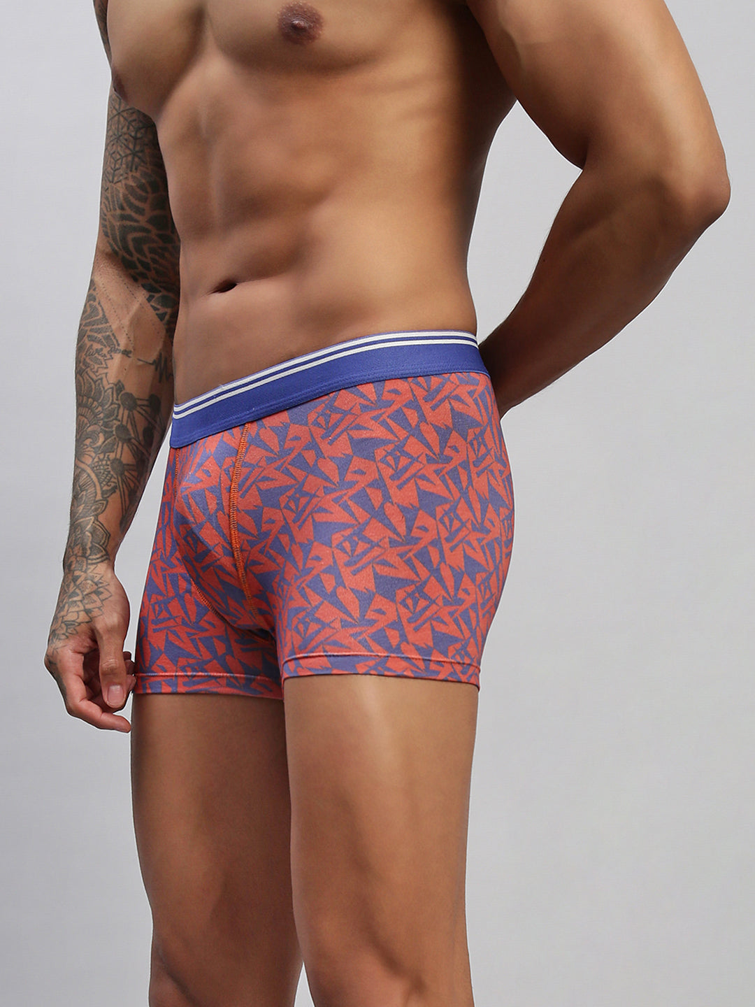 Men Pack of 2 Modal Printed Trunks