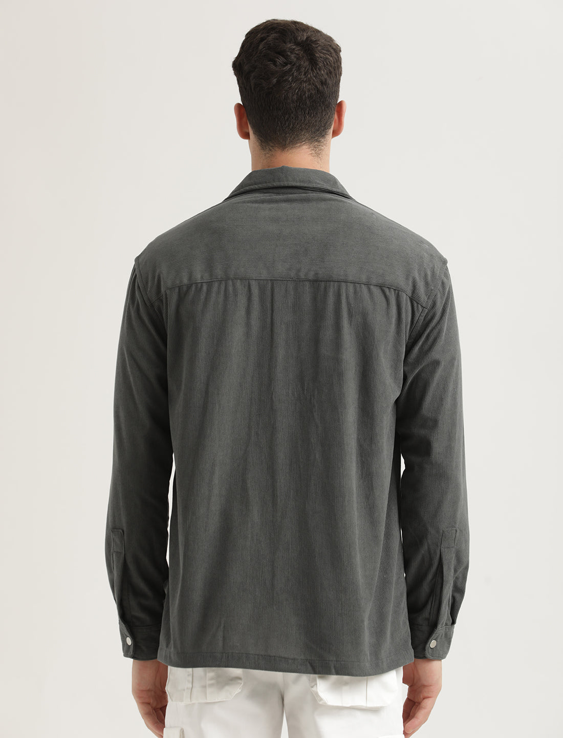 Men Corduroy Overshirt