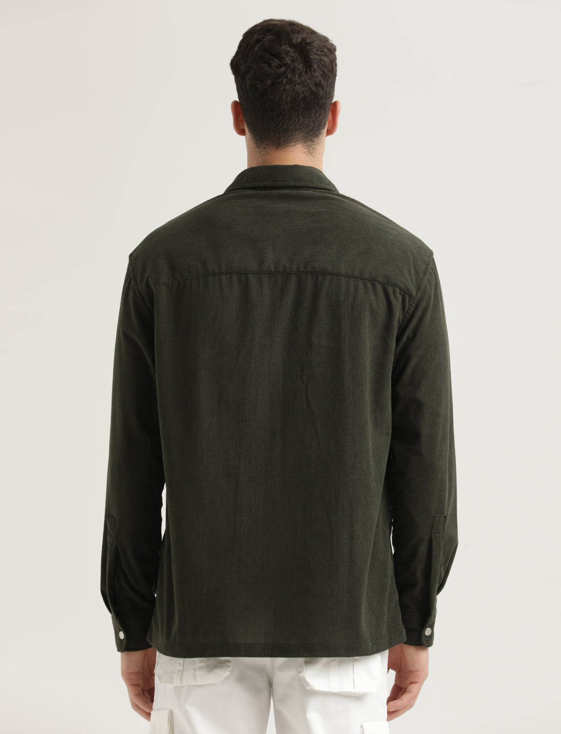 Men Corduroy Overshirt
