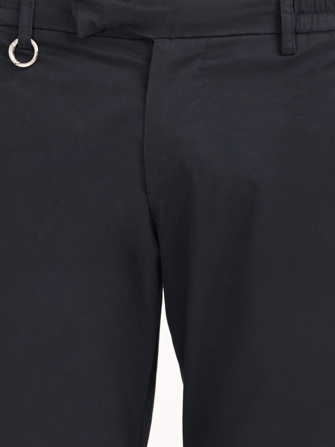 Men Stretch Trousers with Utility Pockets