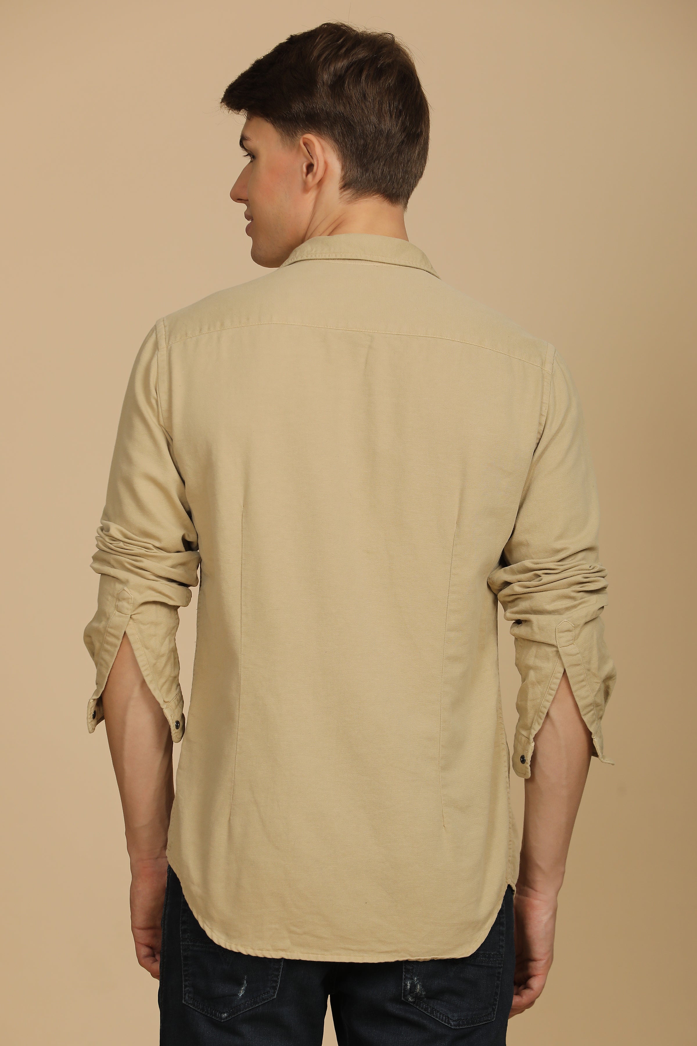 Men Soft Texture Cotton Shirt