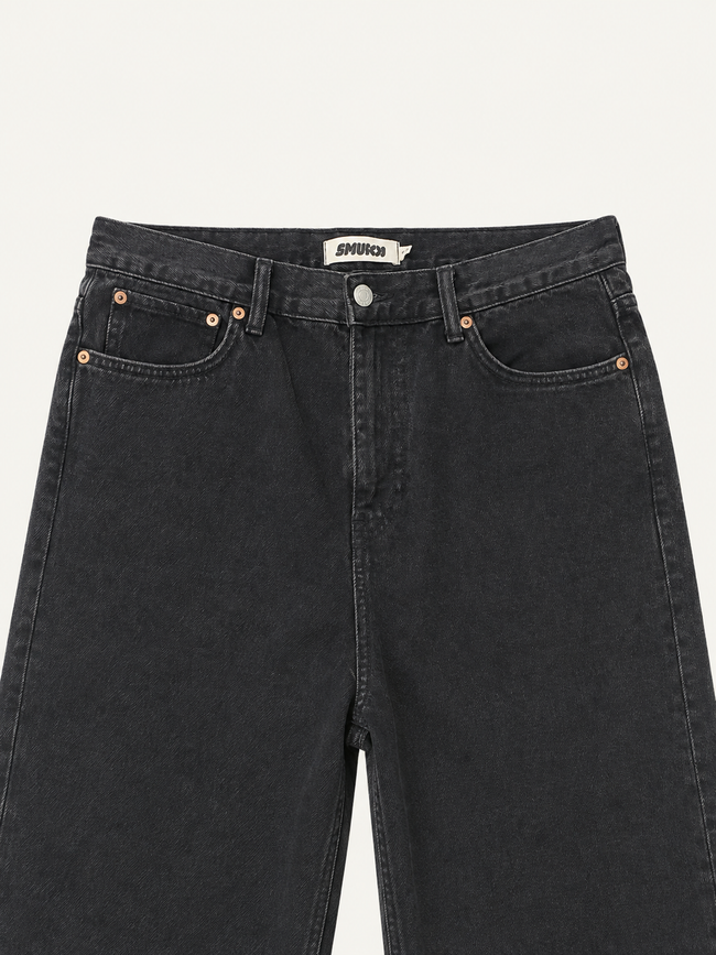 Men Black Straight Fit Jeans