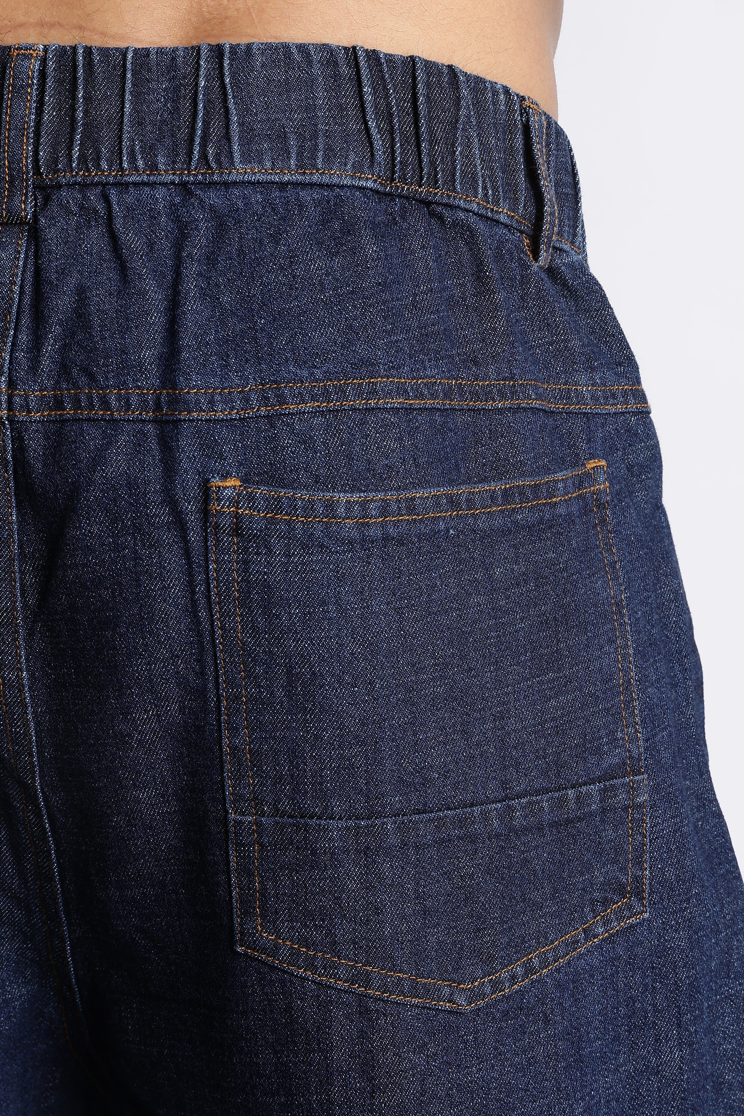 Men Indigo Baggy Jeans