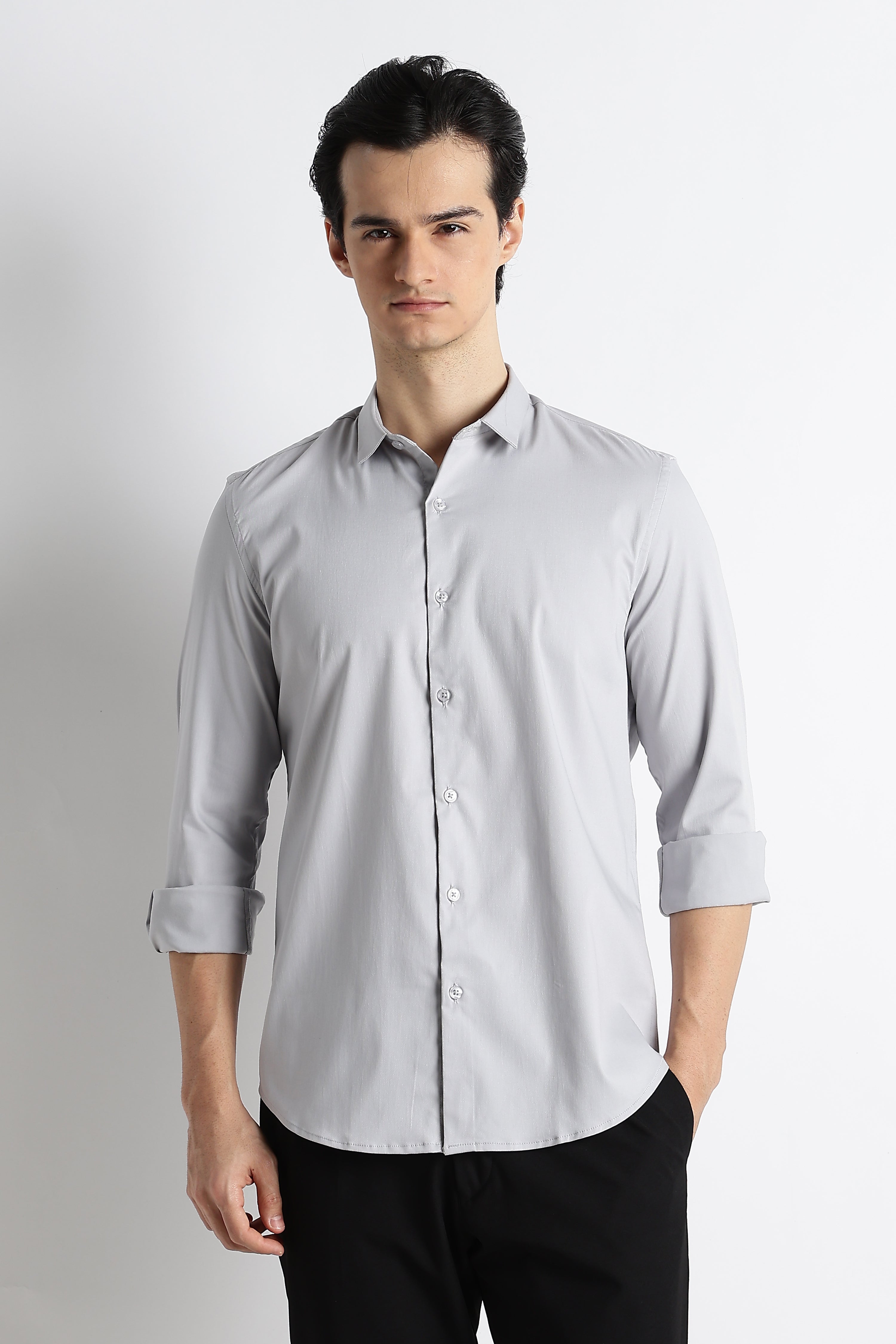 Men Essential Poly-Lycra Shirt