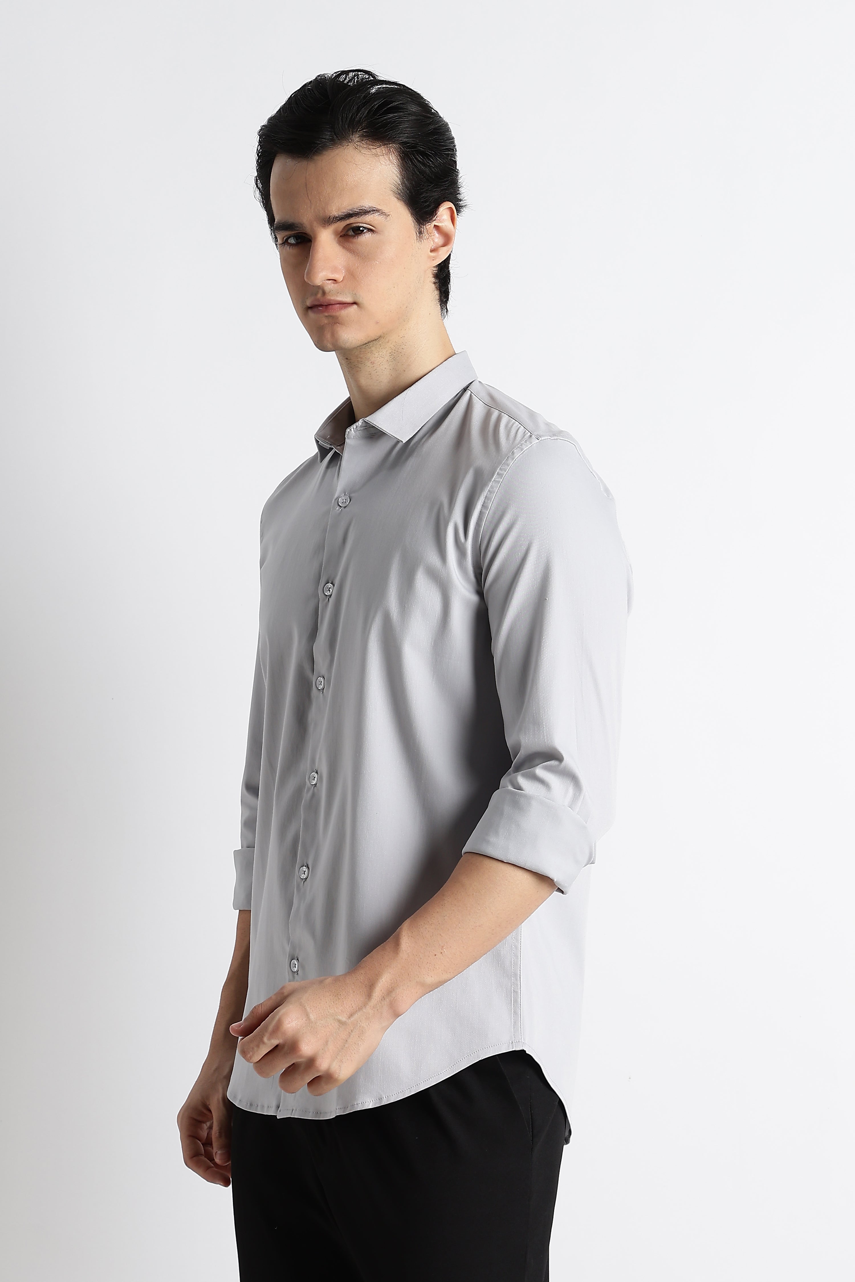 Men Essential Poly-Lycra Shirt