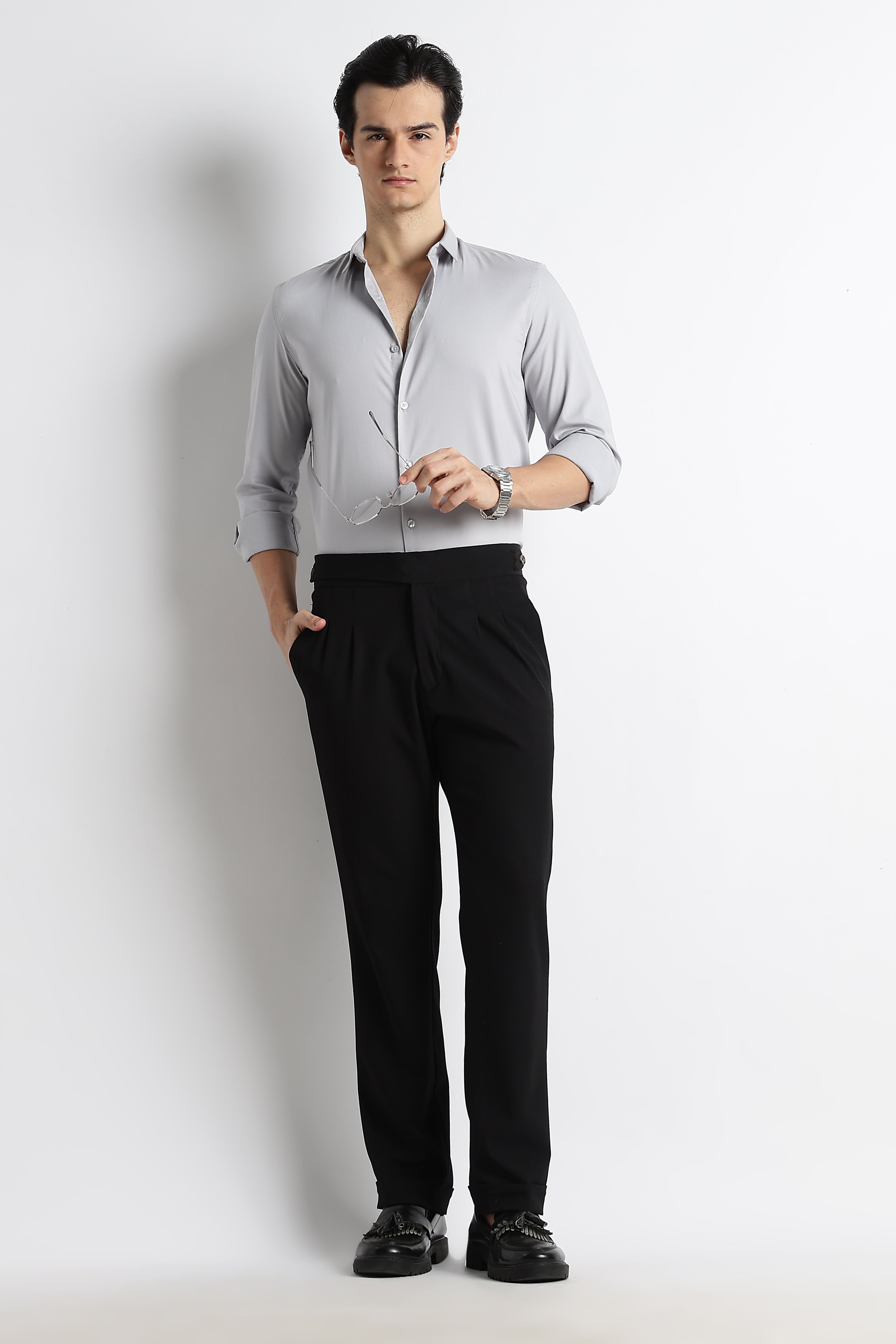 Men Essential Poly-Lycra Shirt
