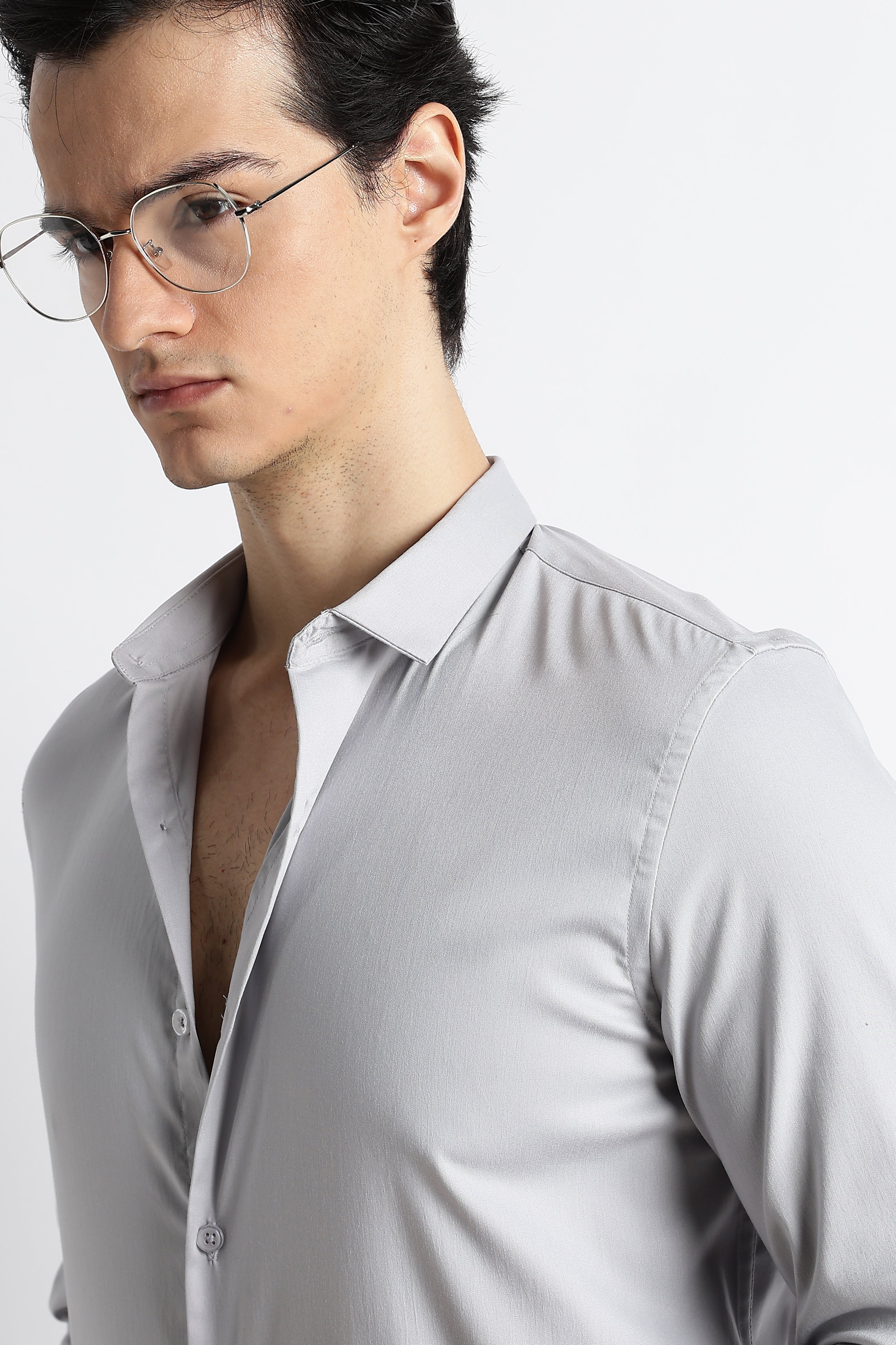 Men Essential Poly-Lycra Shirt