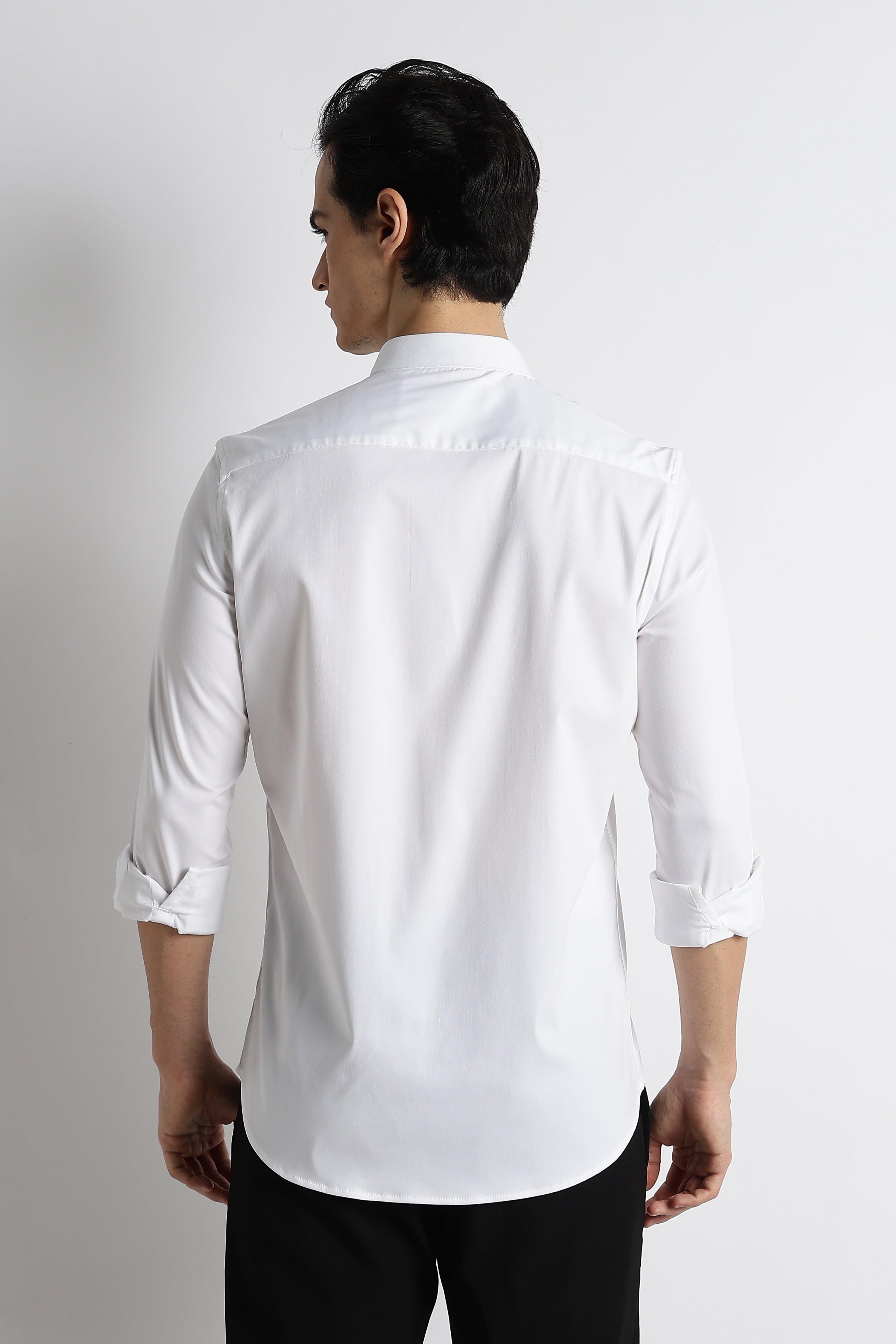 Men Essential Poly-Lycra Shirt