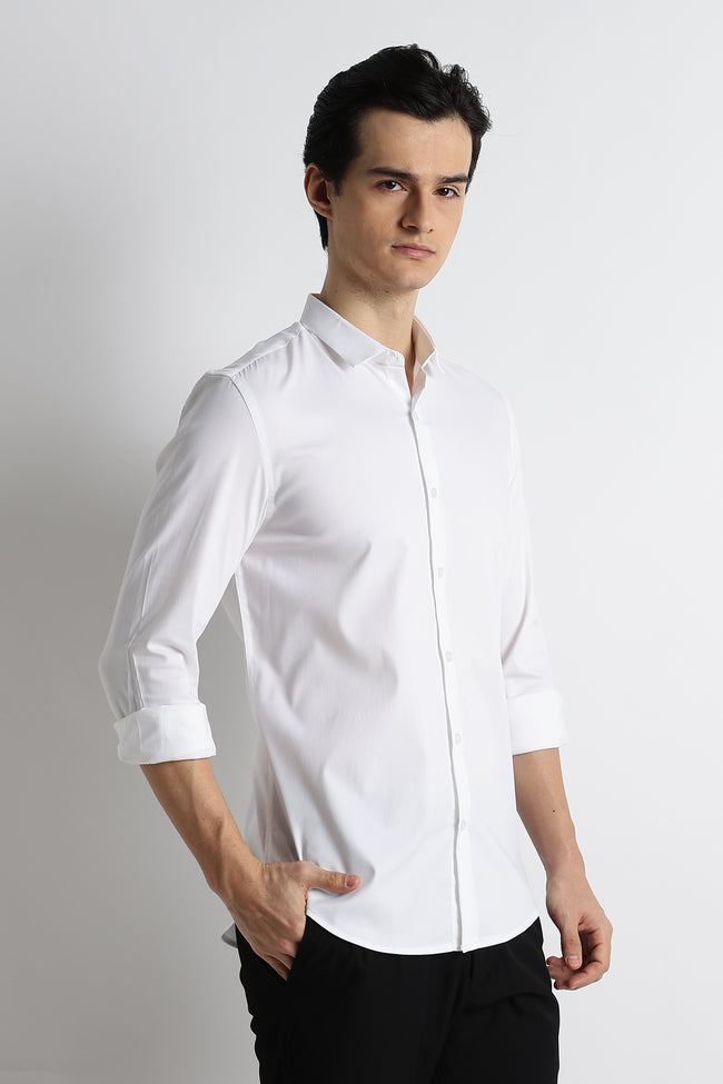 Men Essential Poly-Lycra Shirt