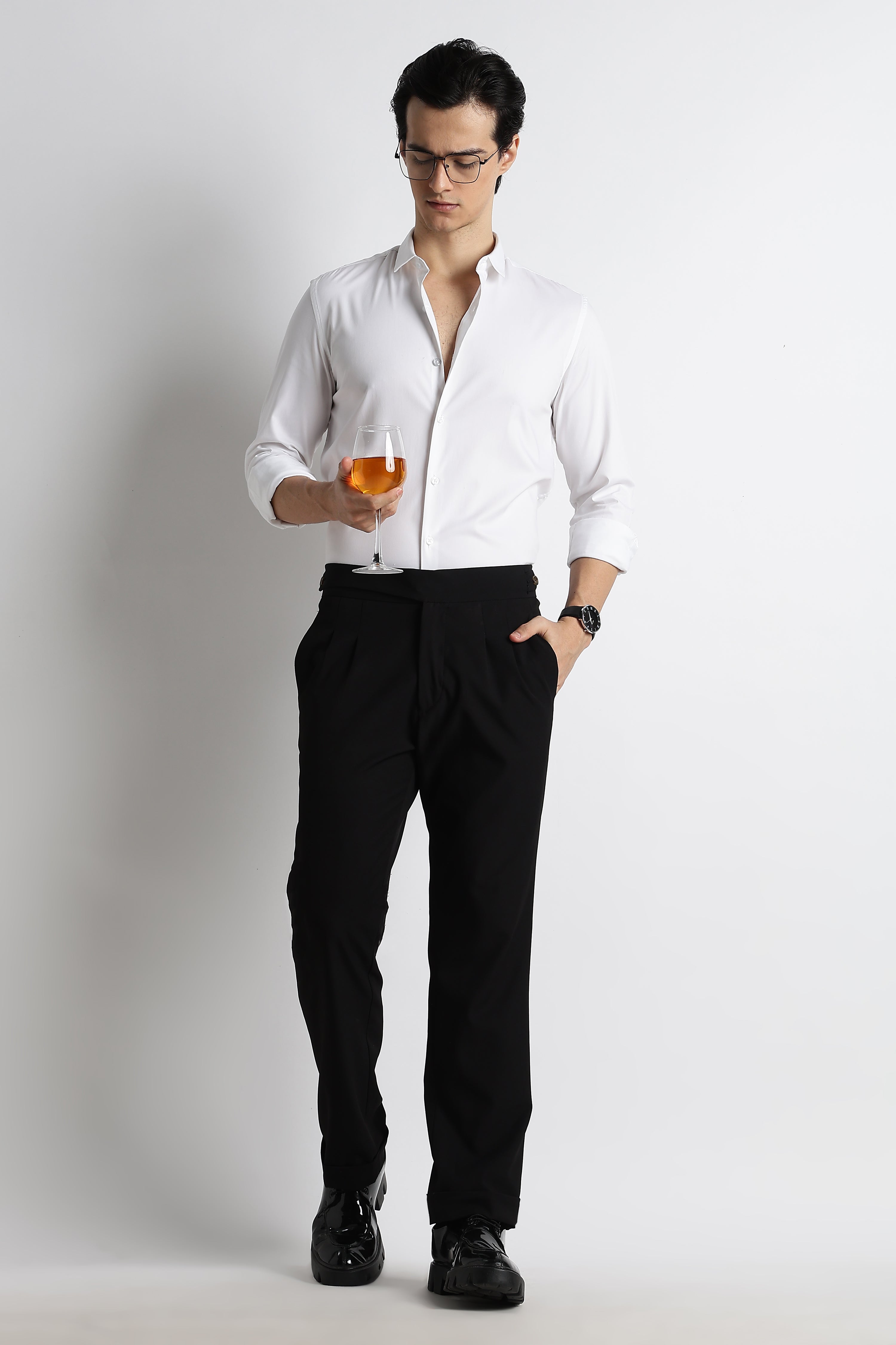 Men Essential Poly-Lycra Shirt