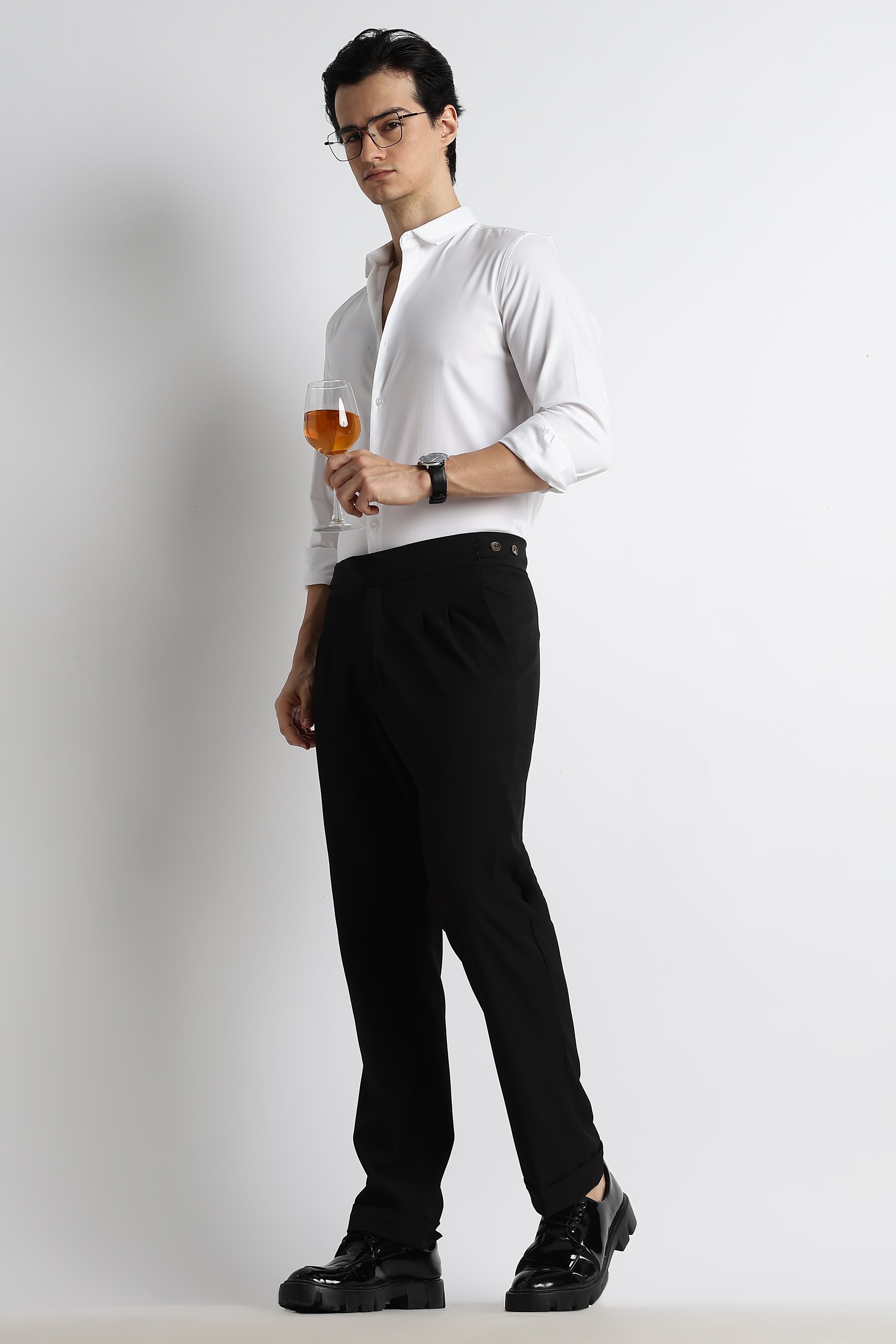 Men Essential Poly-Lycra Shirt