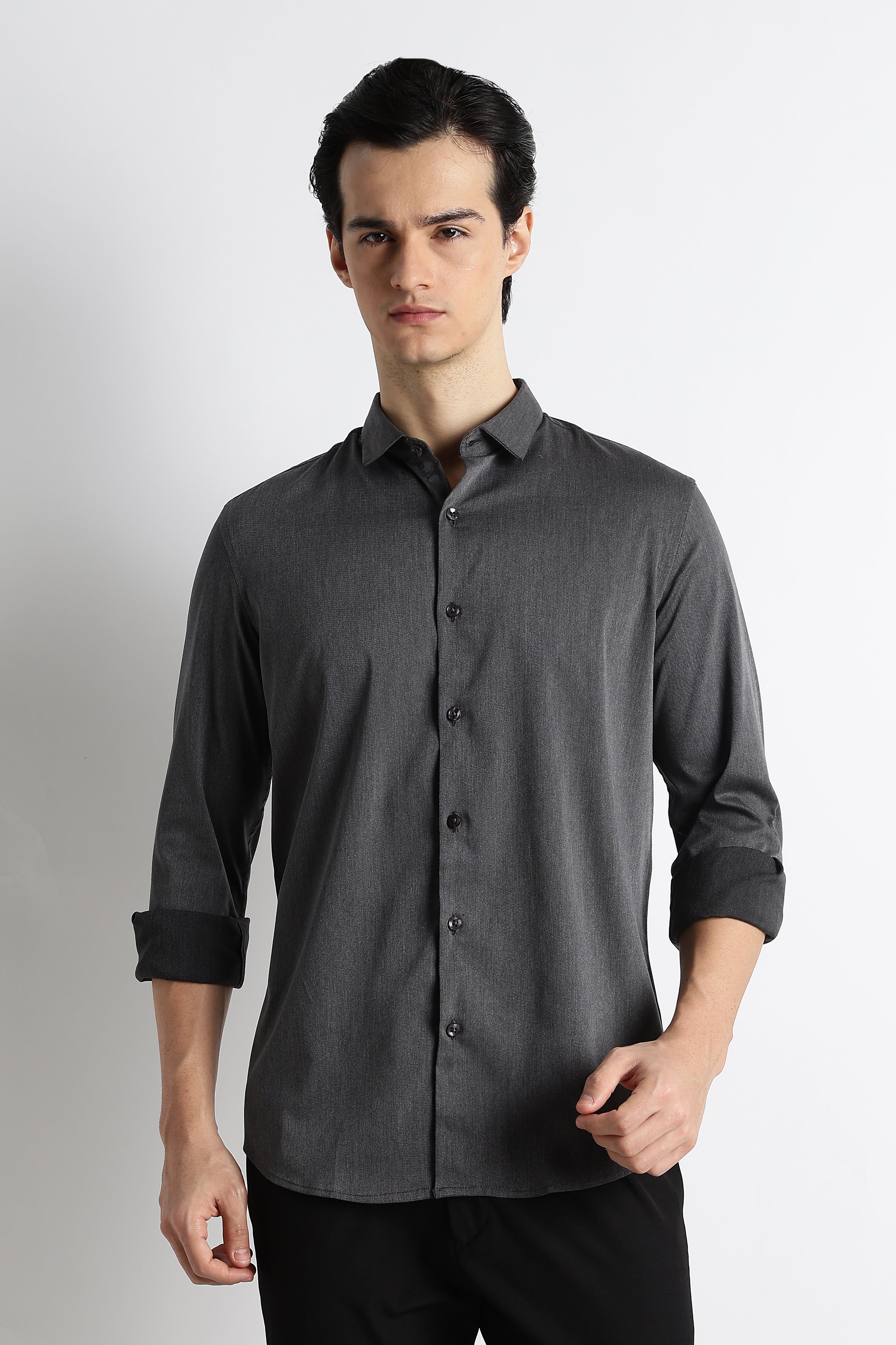 Men Essential Poly-Lycra Shirt