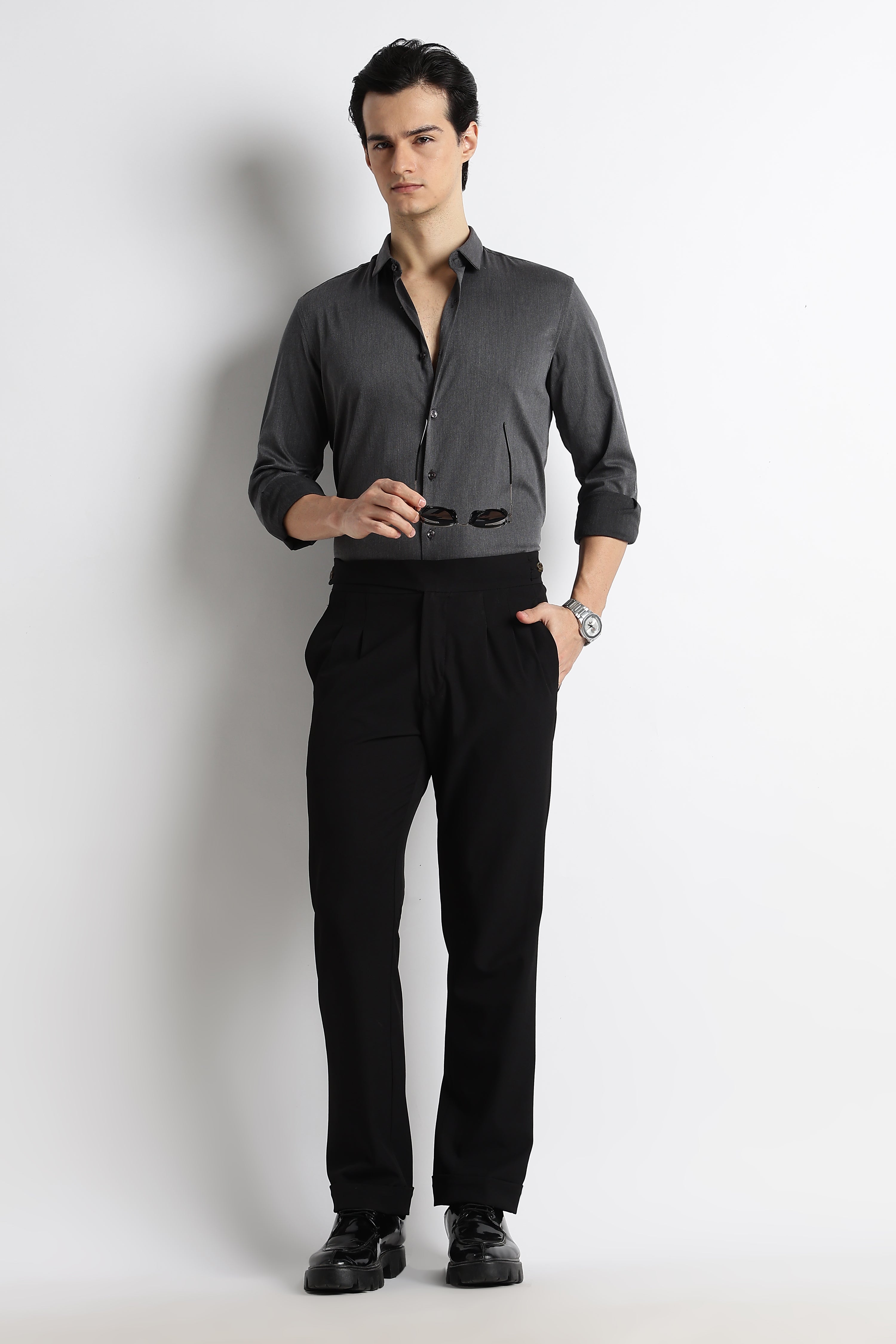 Men Essential Poly-Lycra Shirt
