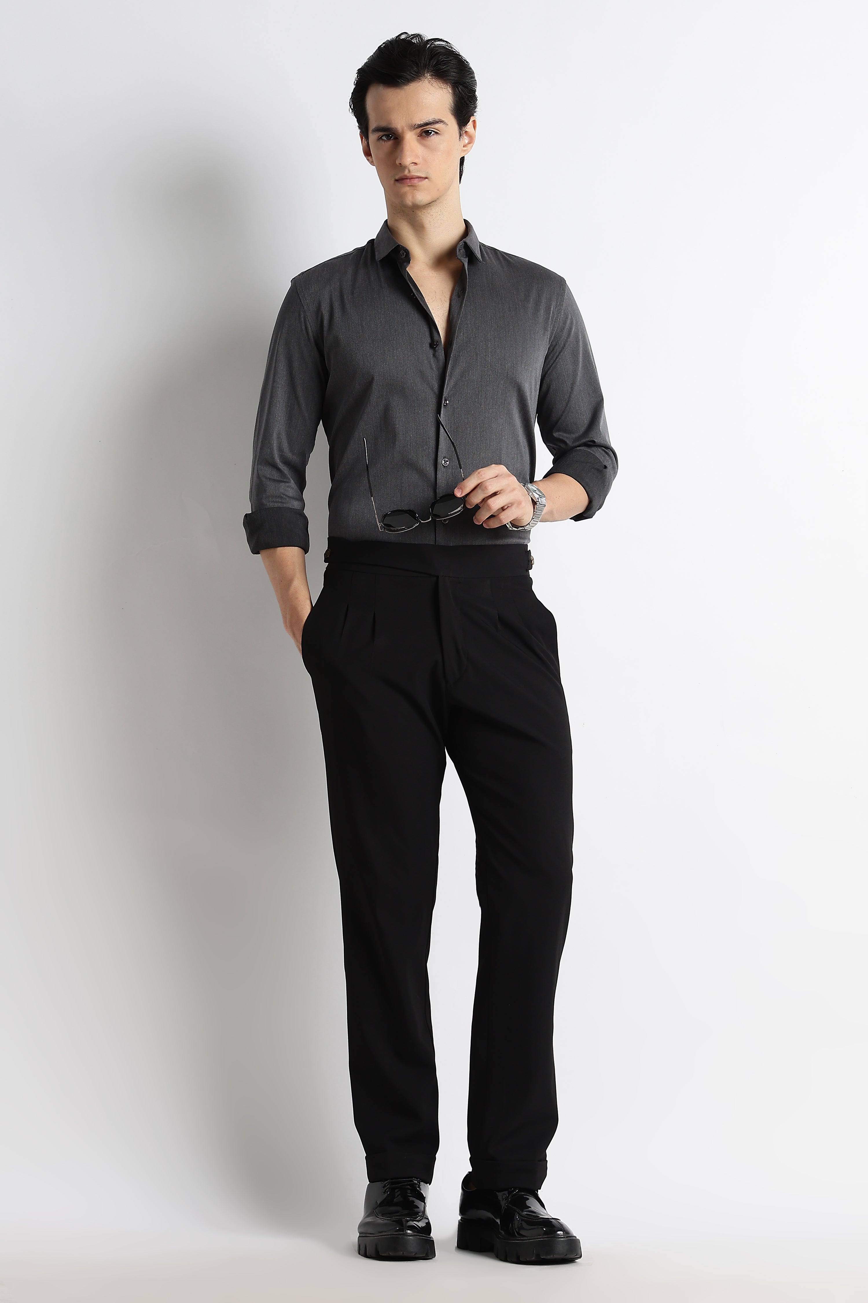 Men Essential Poly-Lycra Shirt