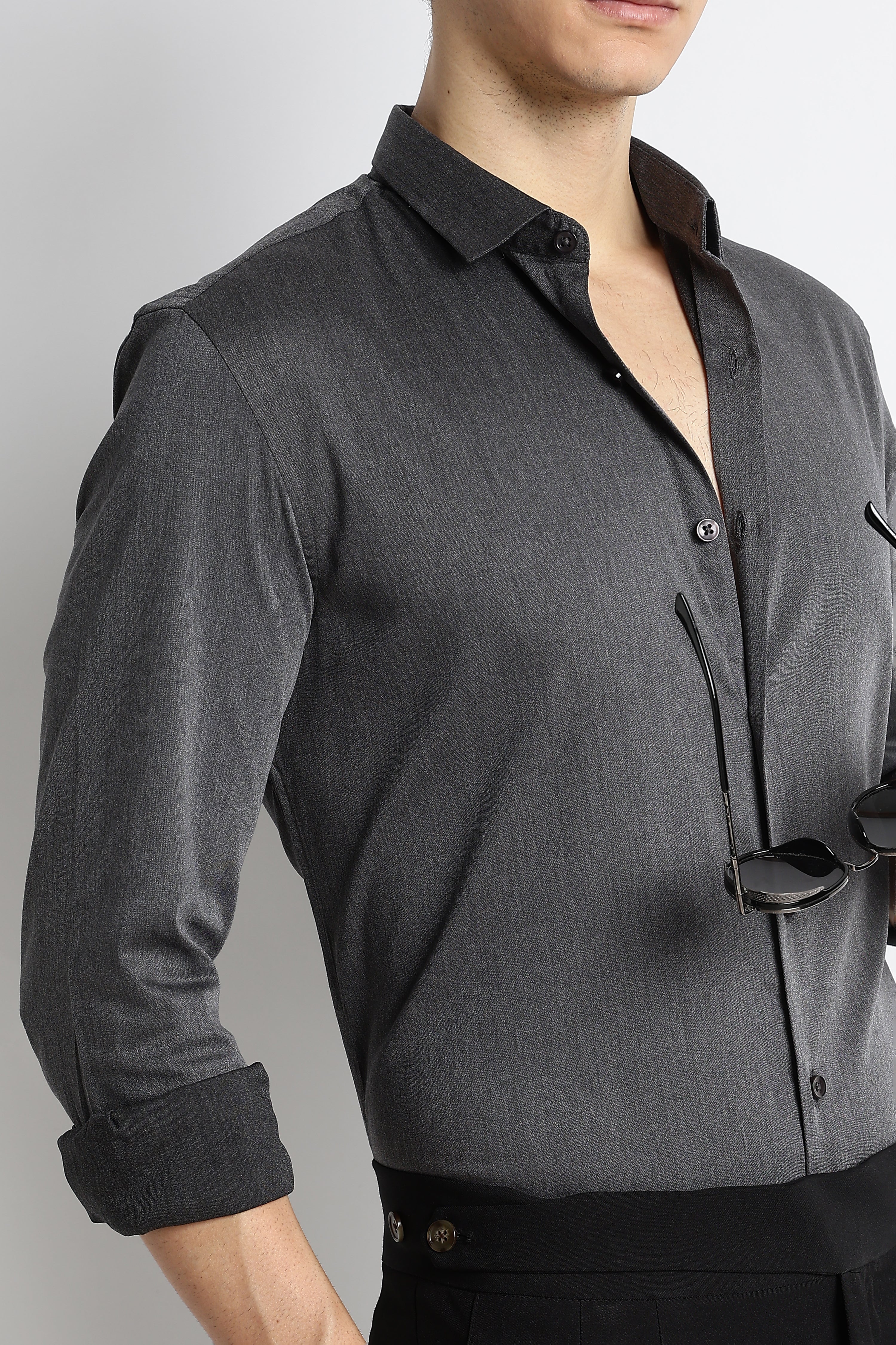 Men Essential Poly-Lycra Shirt