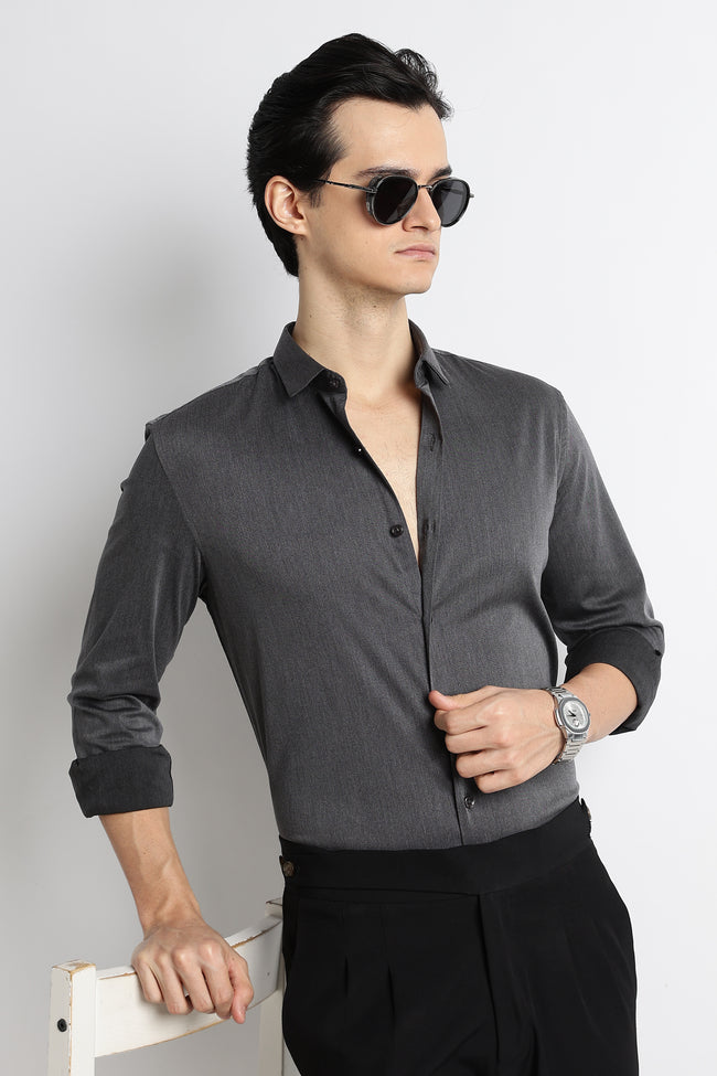 Men Essential Poly-Lycra Shirt