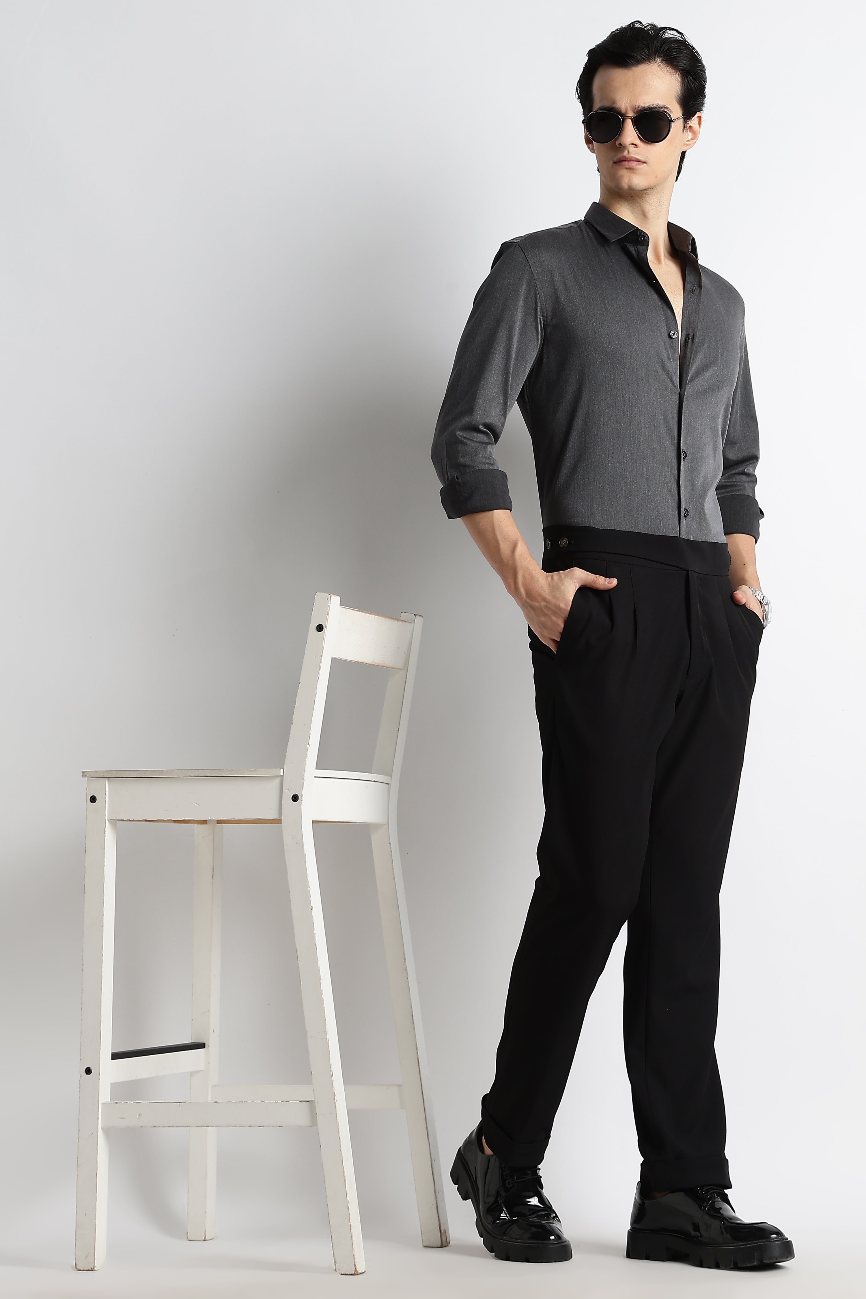 Men Essential Poly-Lycra Shirt