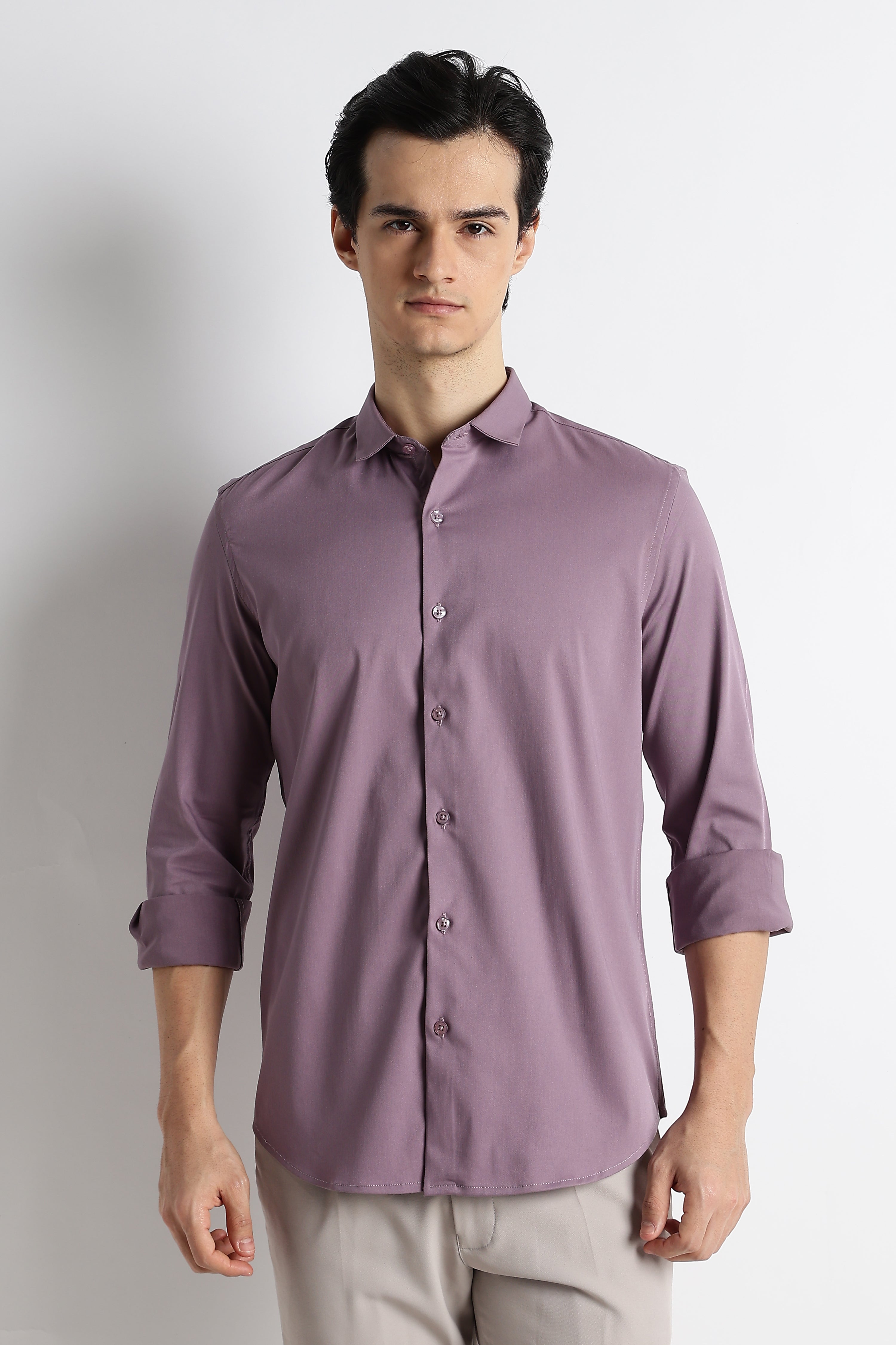 Men Essential Poly-Lycra Shirt