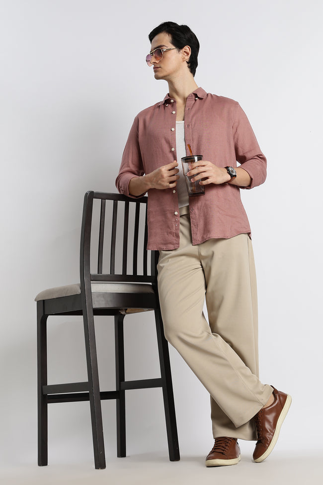 Men Relaxed Korean Pants