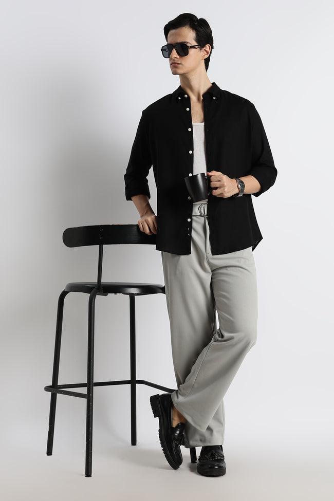 Men Relaxed Korean Pants