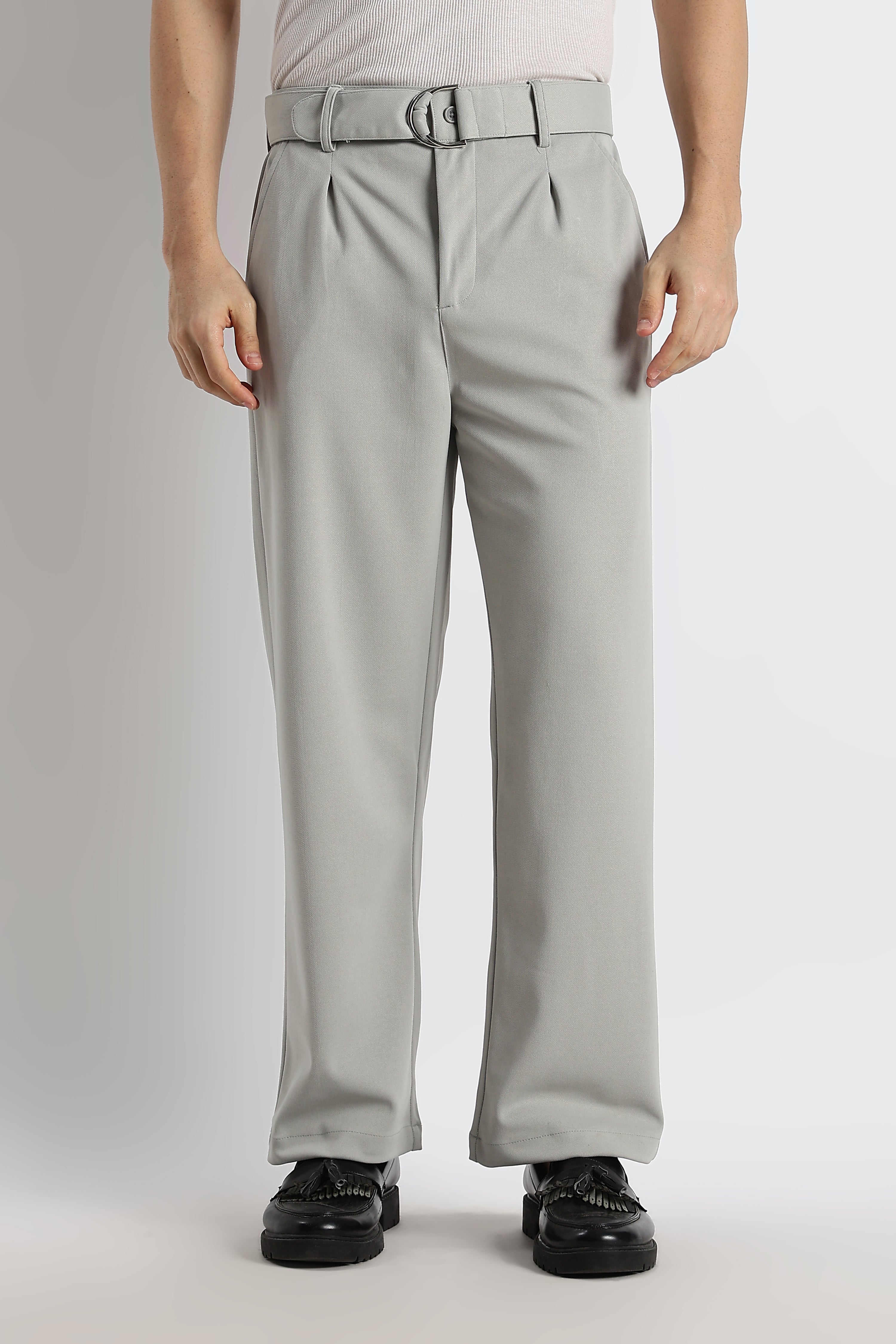 Men Relaxed Korean Pants