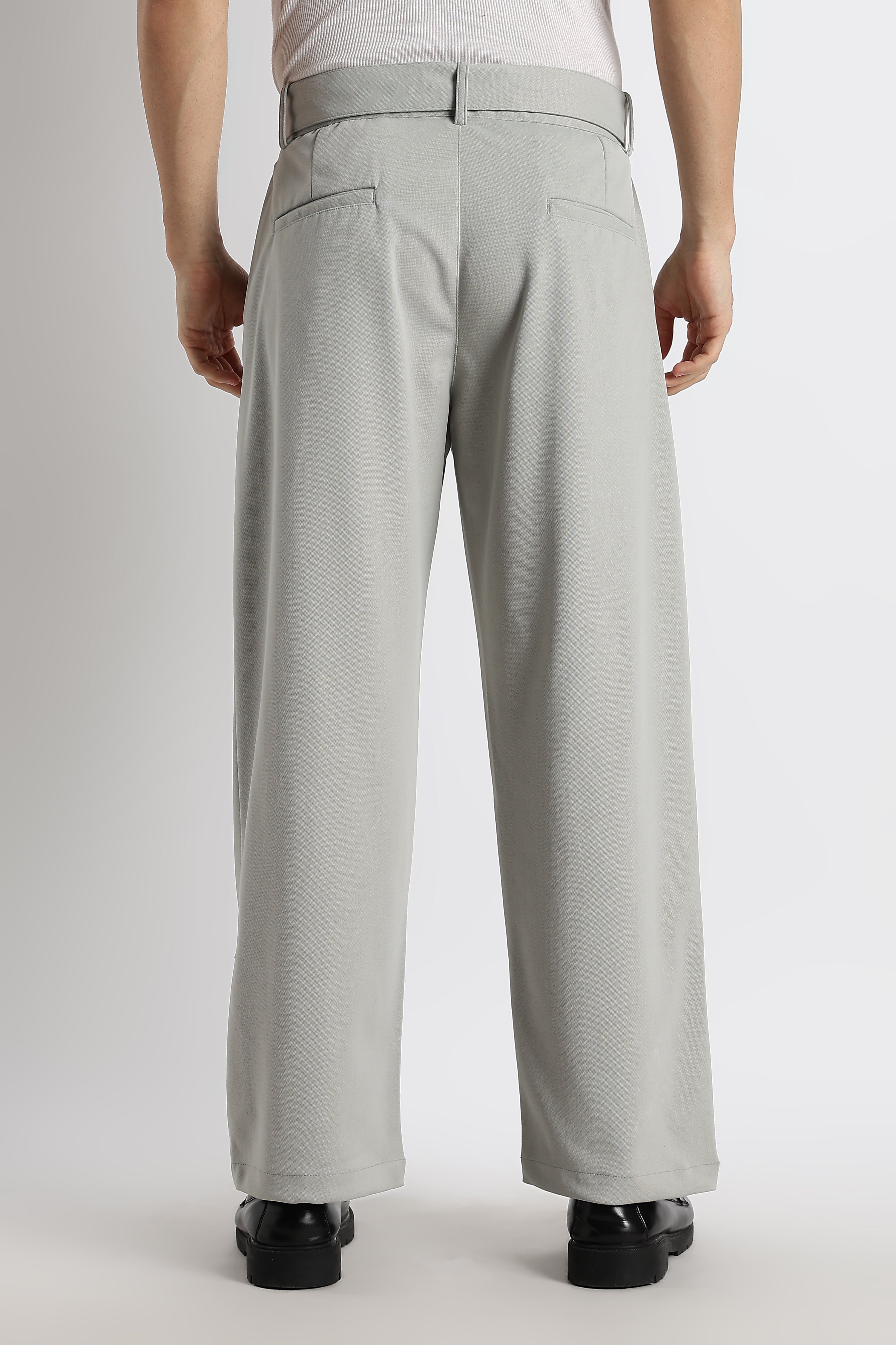 Men Relaxed Korean Pants
