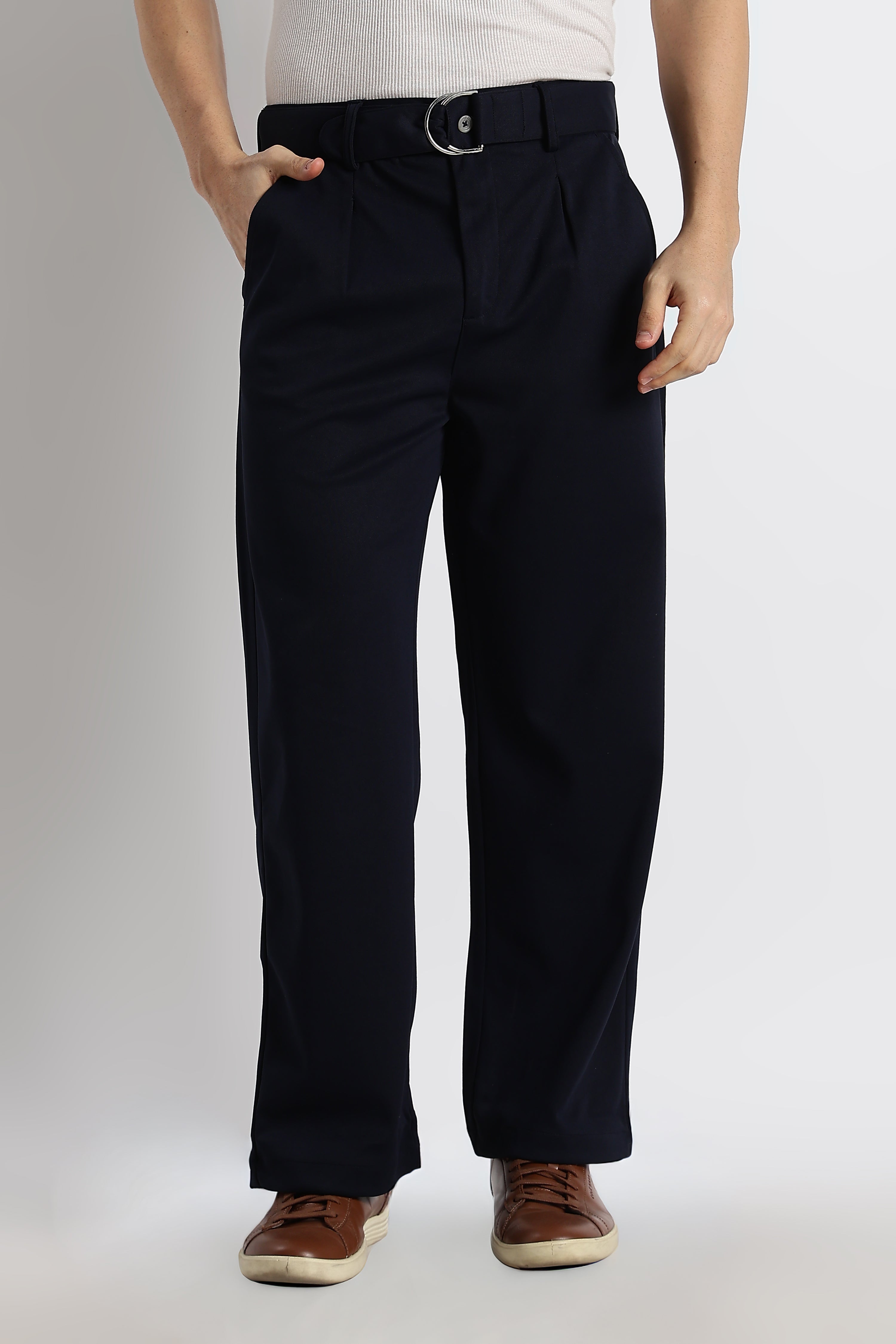 Men Relaxed Korean Pants
