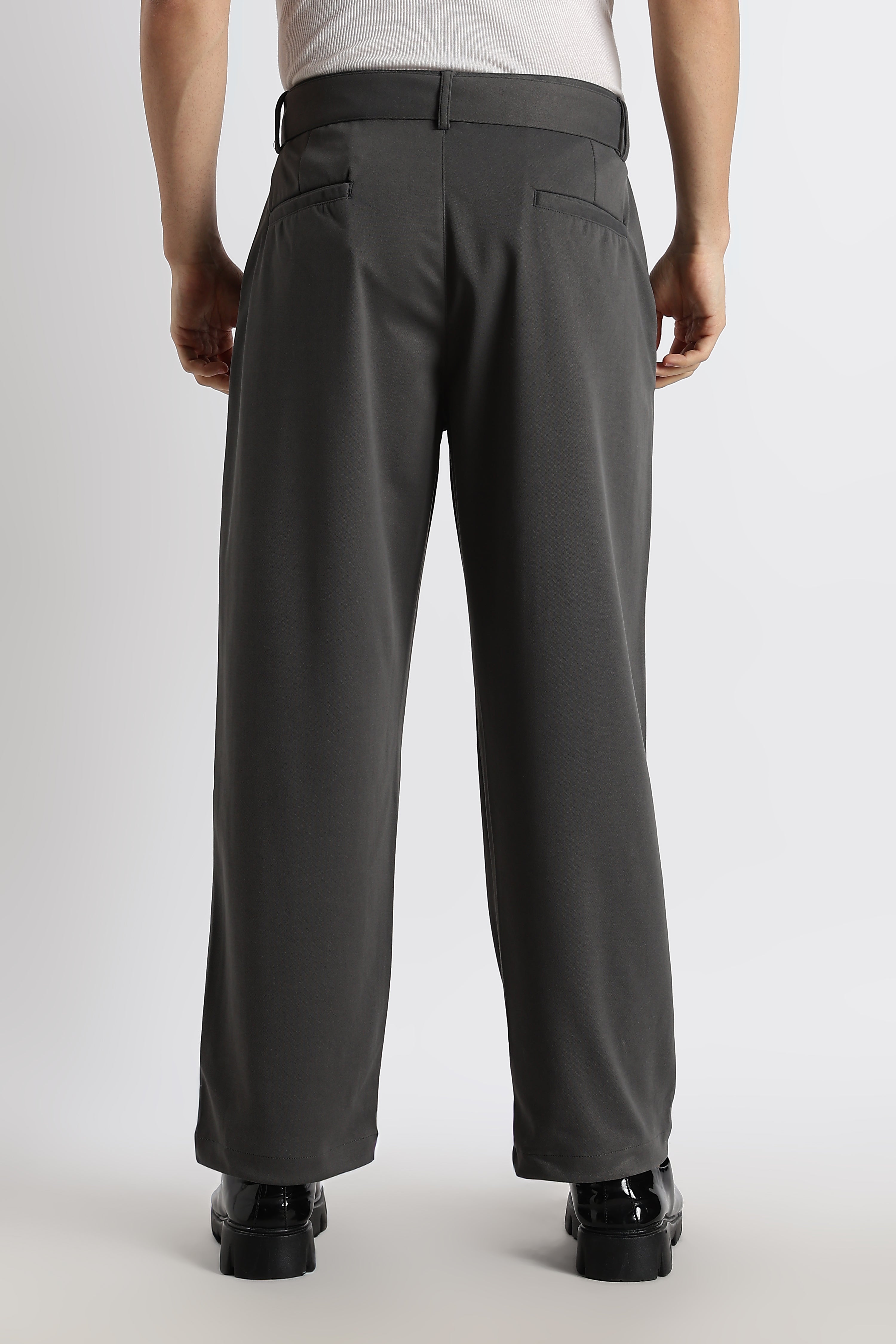 Men Relaxed Korean Pants