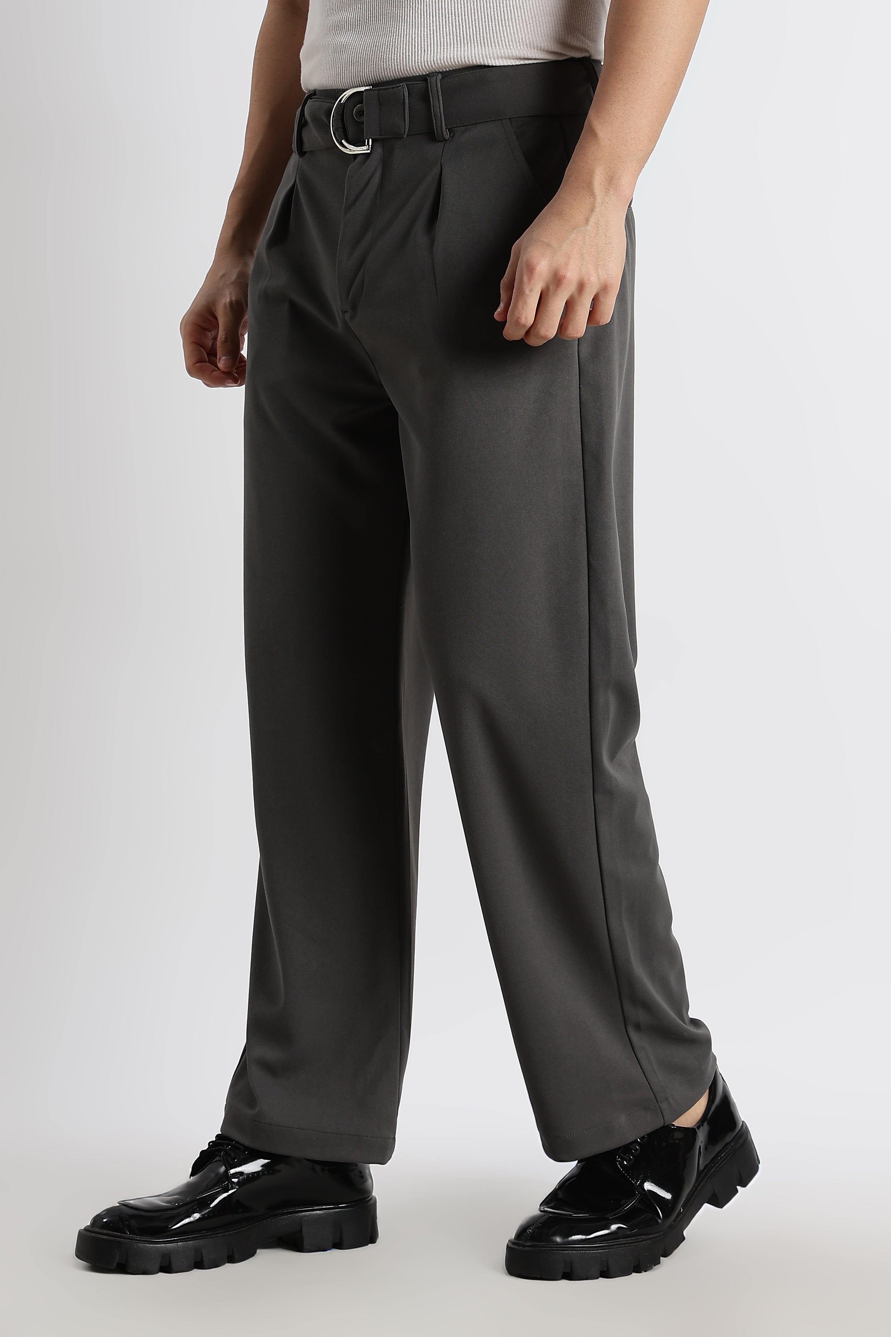 Men Relaxed Korean Pants