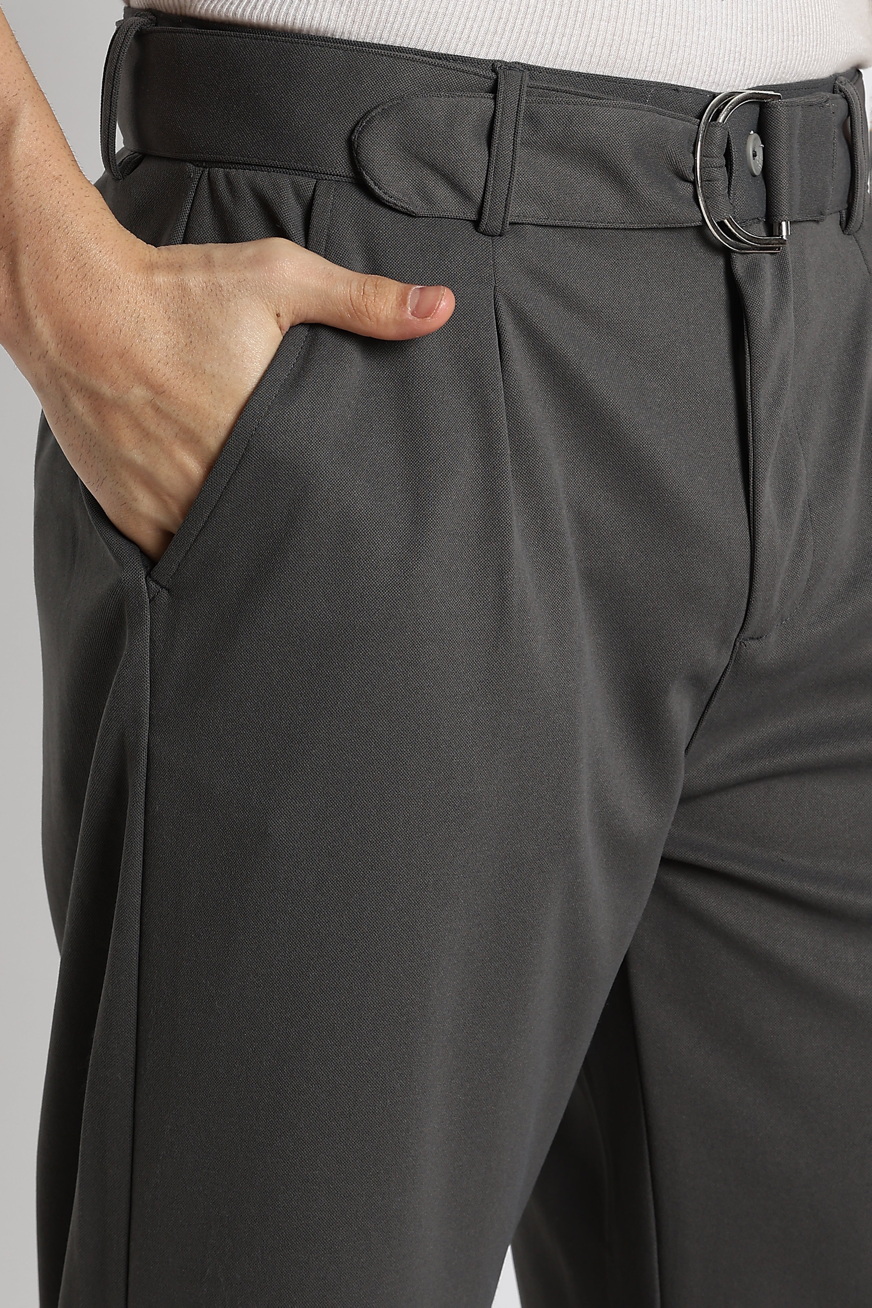 Men Relaxed Korean Pants