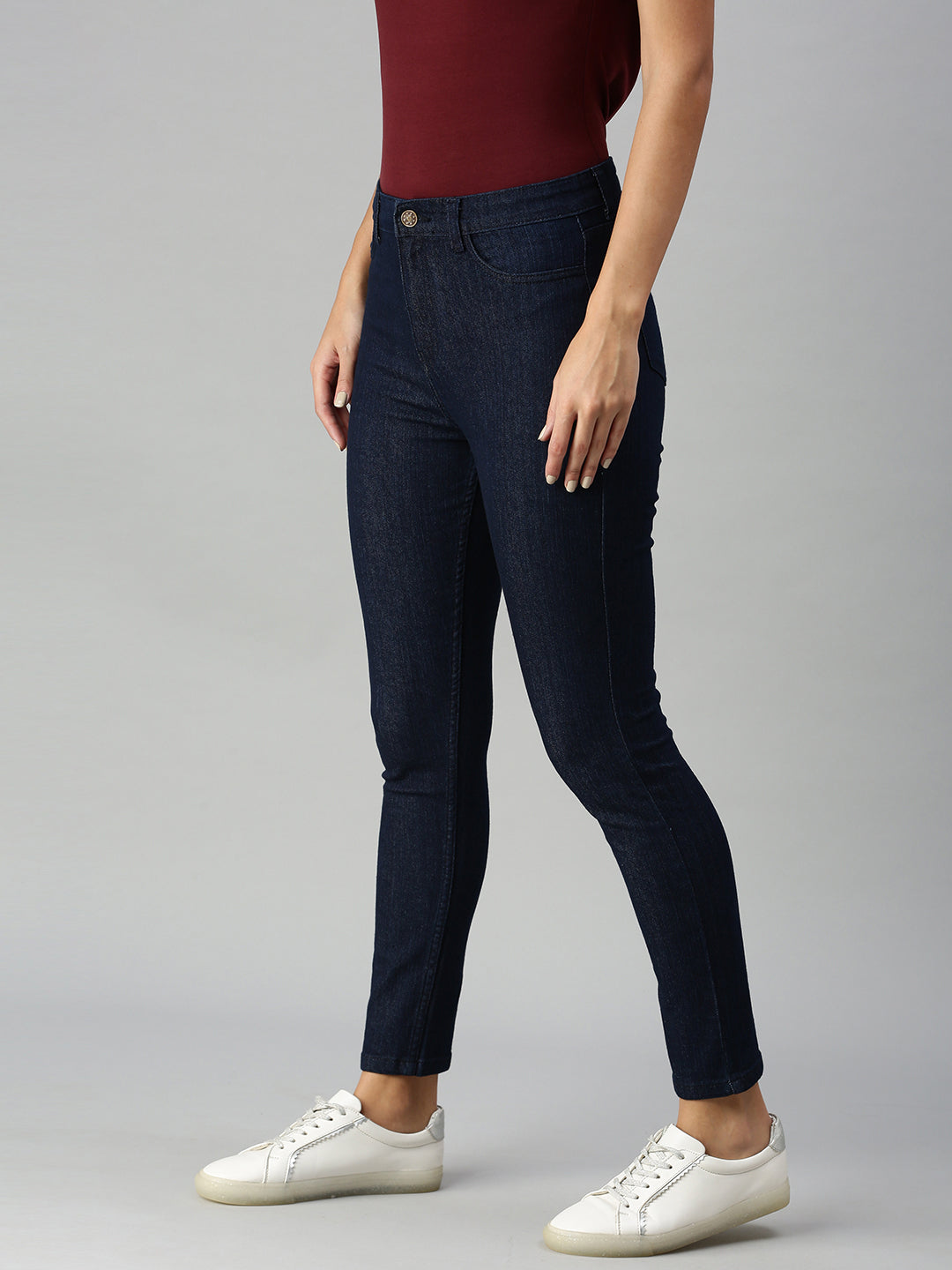 Women Blue Casual Jegging