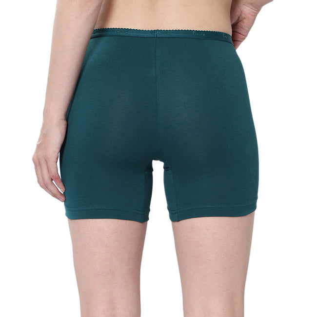 Women Teal Cycling Shorts