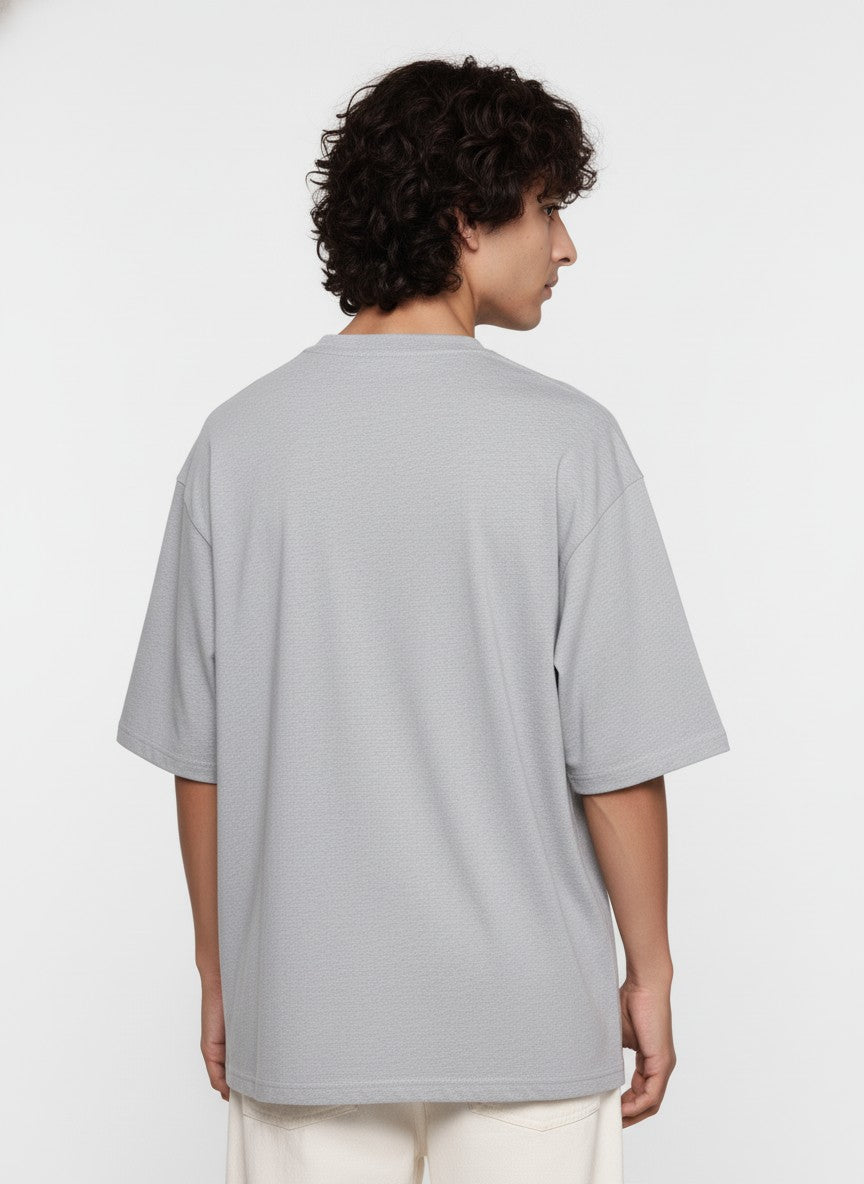 Men Oversized Cotton Tribal T-Shirt