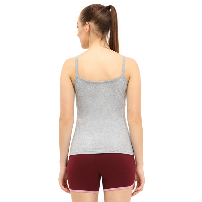 Regular Fit Round Neck Short Length Basic Camisole