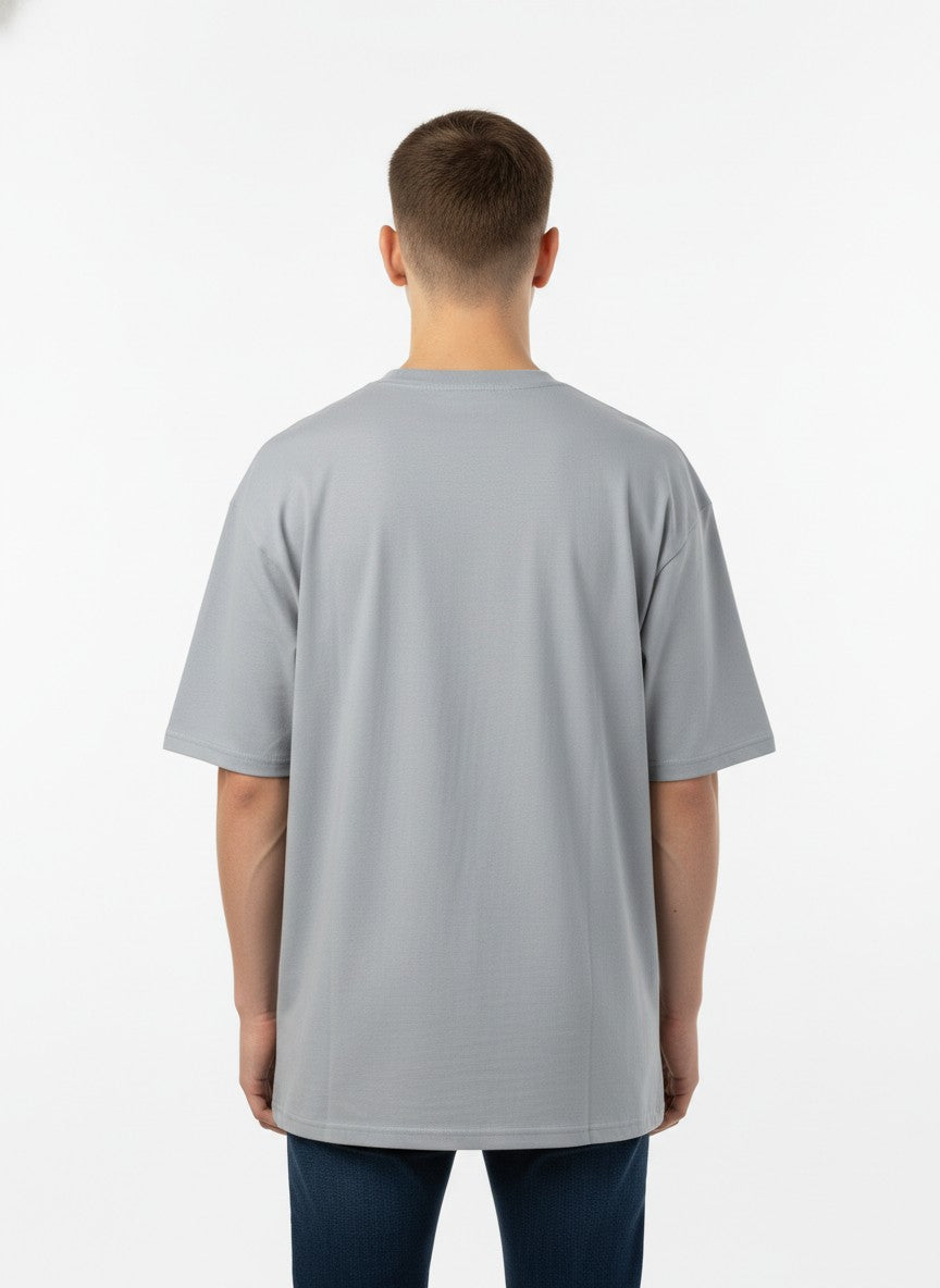 Men Oversized Cotton Printed T-Shirt