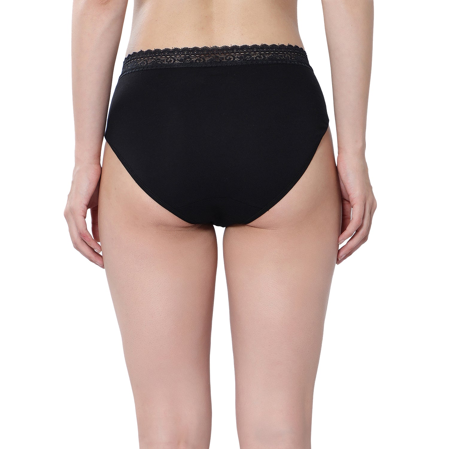 Medium Rise 3/4th Coverage Lace Hipster Pack Of 2