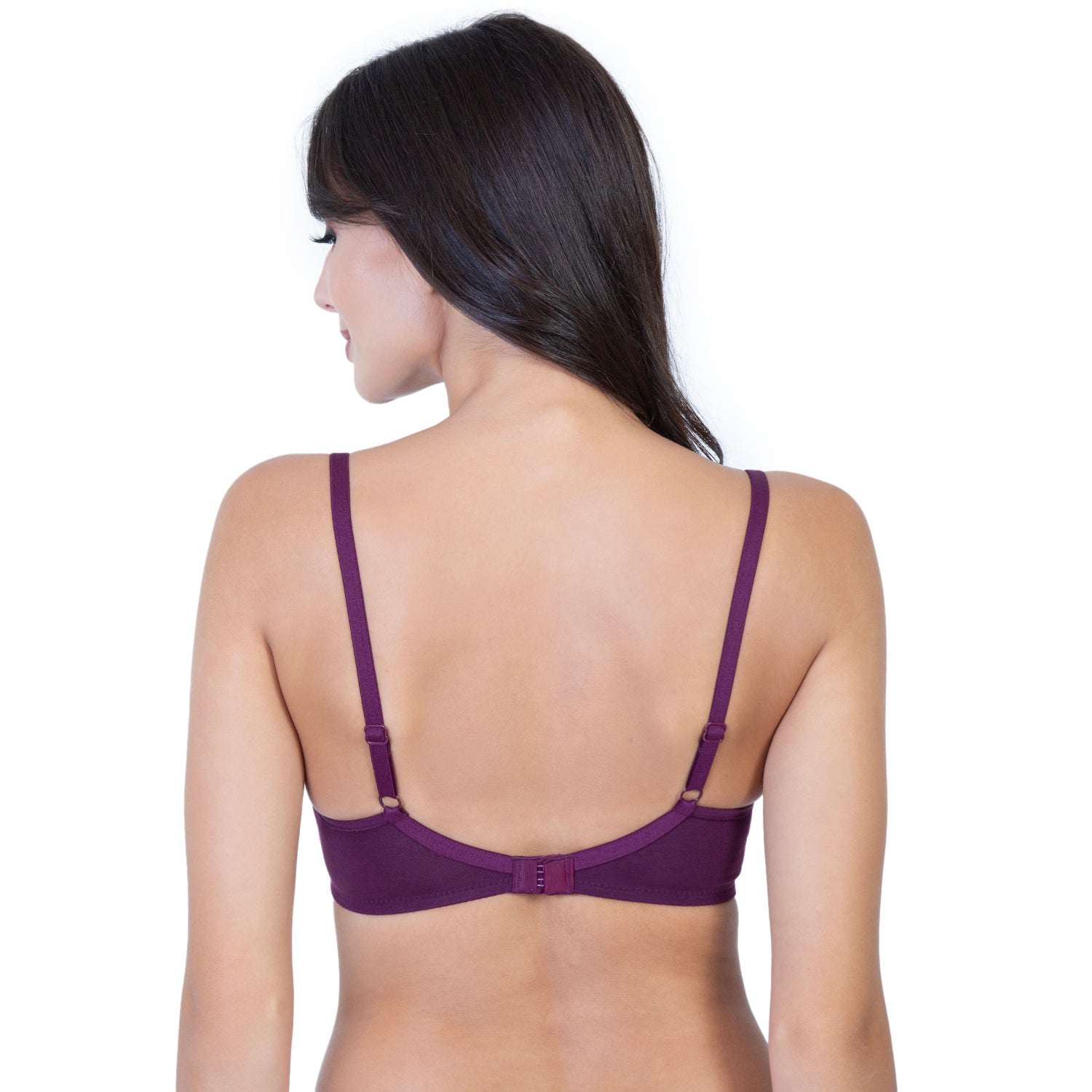Non-Padded Non-Wired 3/4th Coverage T-Shirt Bra