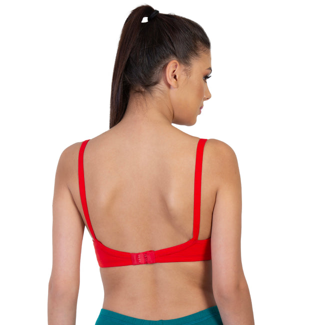 Non-Padded Non-Wired 3/4th Coverage Minimizer Bra