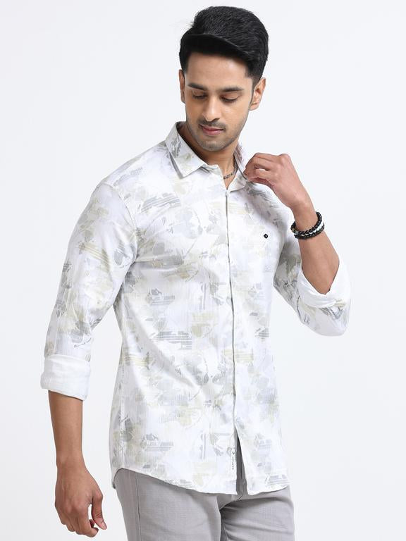 Men Premium Printed Casual Shirt