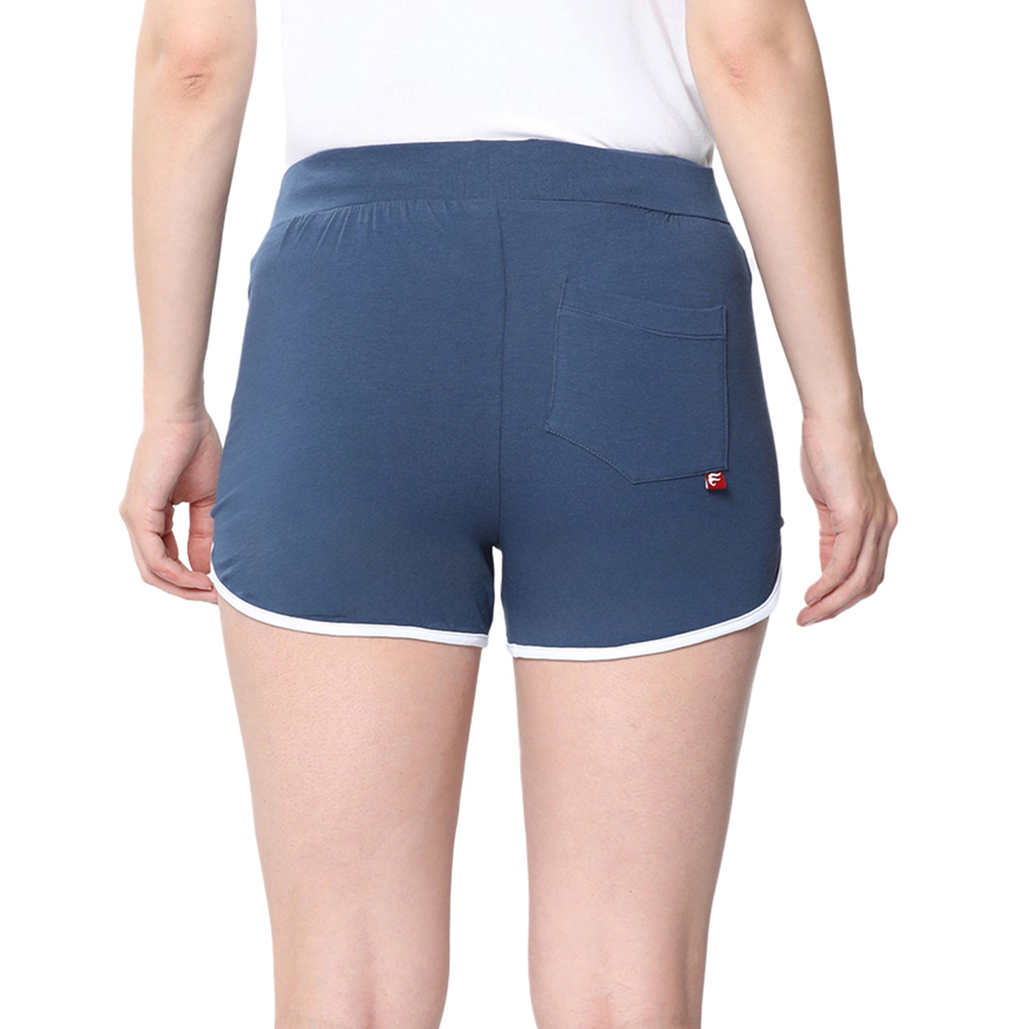 Women Relaxed Fit Dolphin Shorts