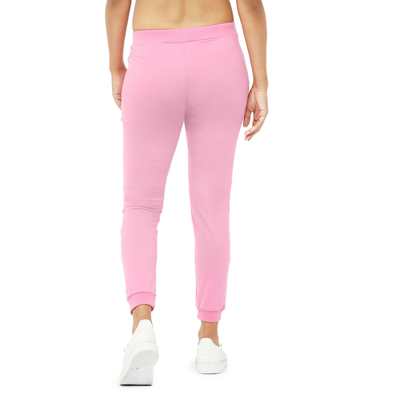Women Pink Ankle Length Jogger Pant