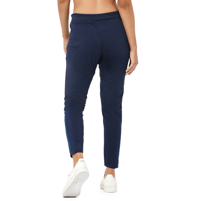 Women Navy Ankle Length Track Pant