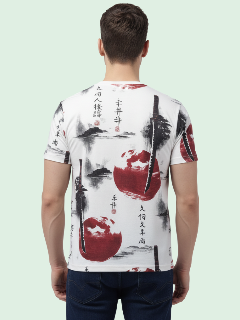 Men All-Over Cotton T-Shirt