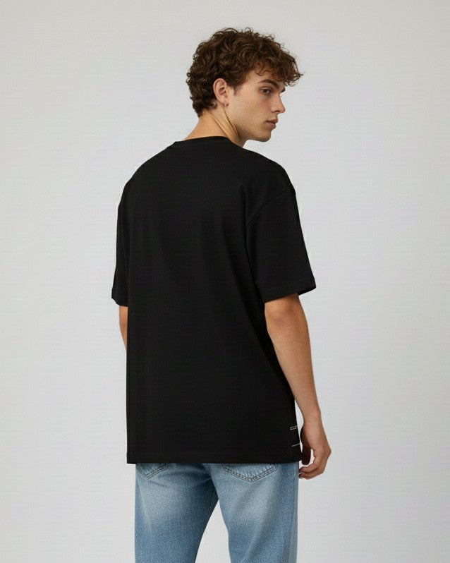 Men Printed Cotton Oversized T-Shirt