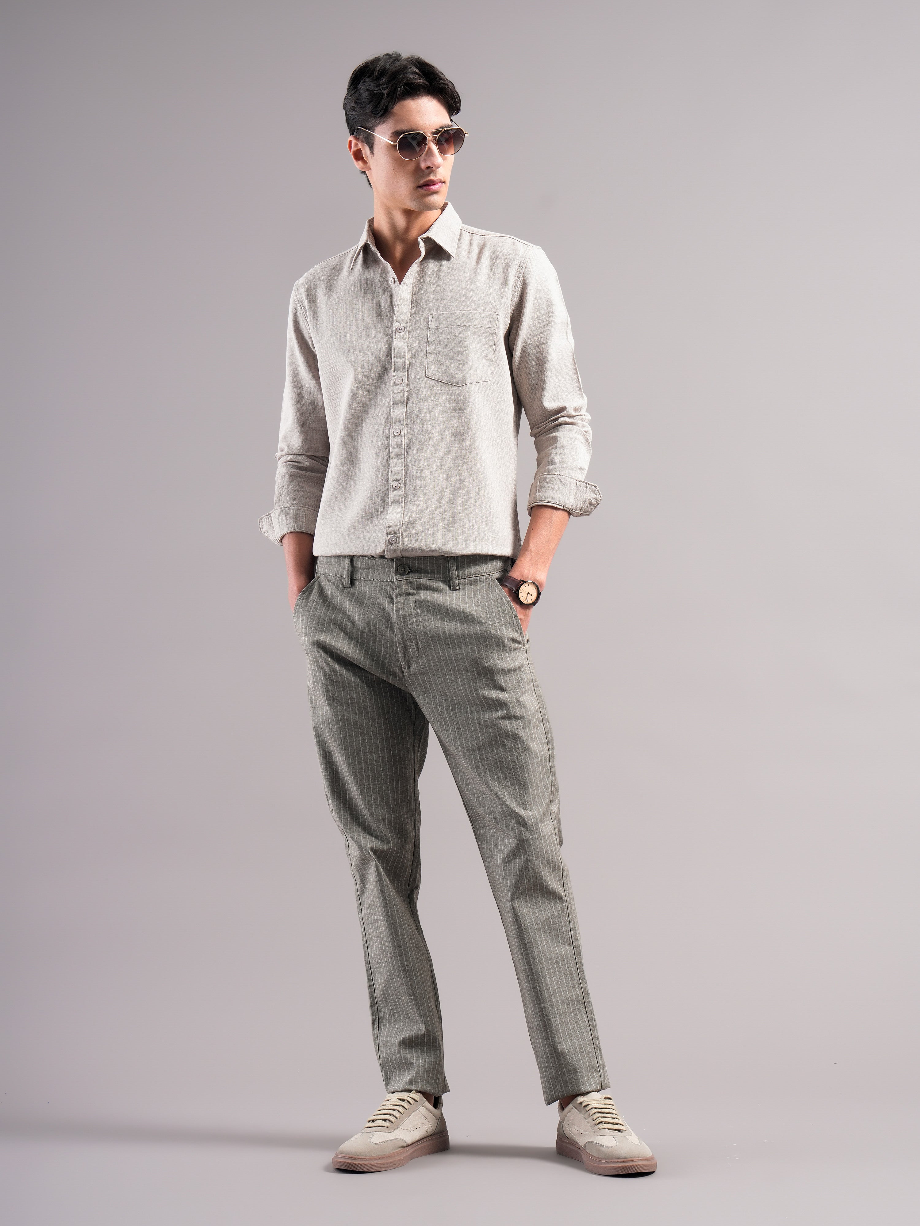 Men Organic Cotton Solid Shirts