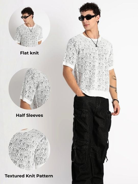 Men Crew Neck Casual T-Shirt