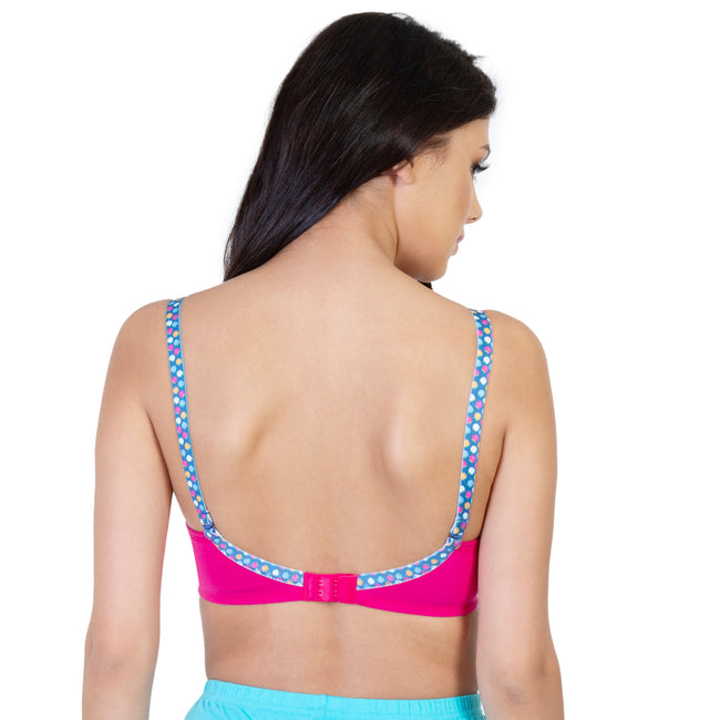 Padded Non-Wired 3/4th Coverage T-Shirt Bra
