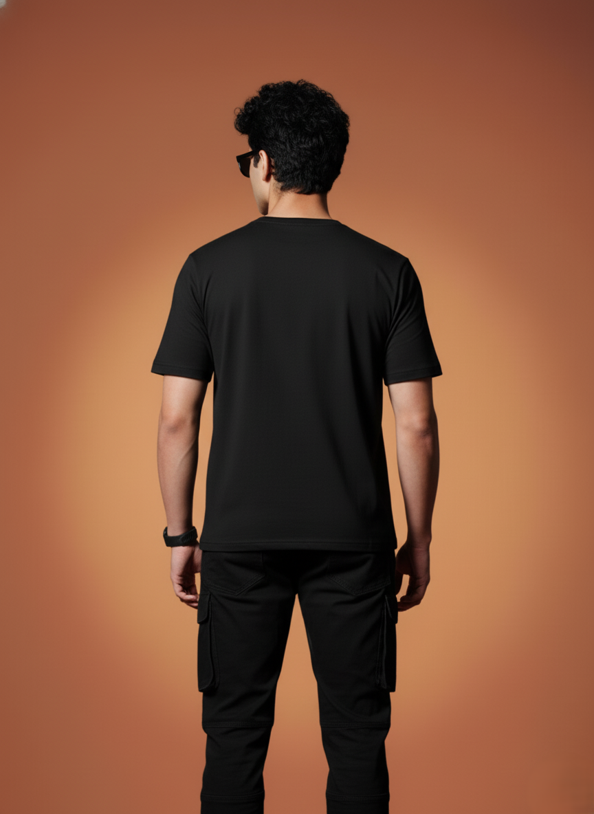 Men Printed Regular Cotton T-Shirt