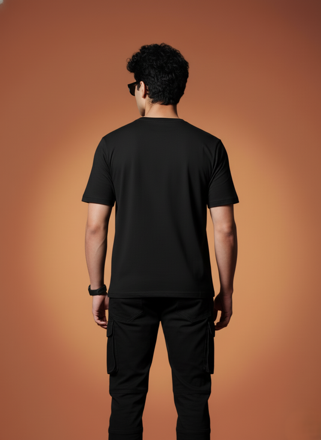 Men Printed Regular Cotton T-Shirt