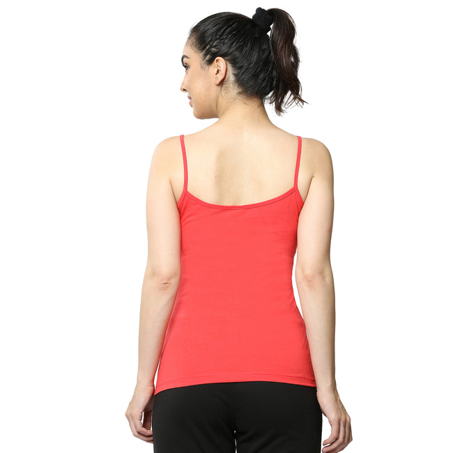 Contour Fit Round Neck Short Length Lace Camisole